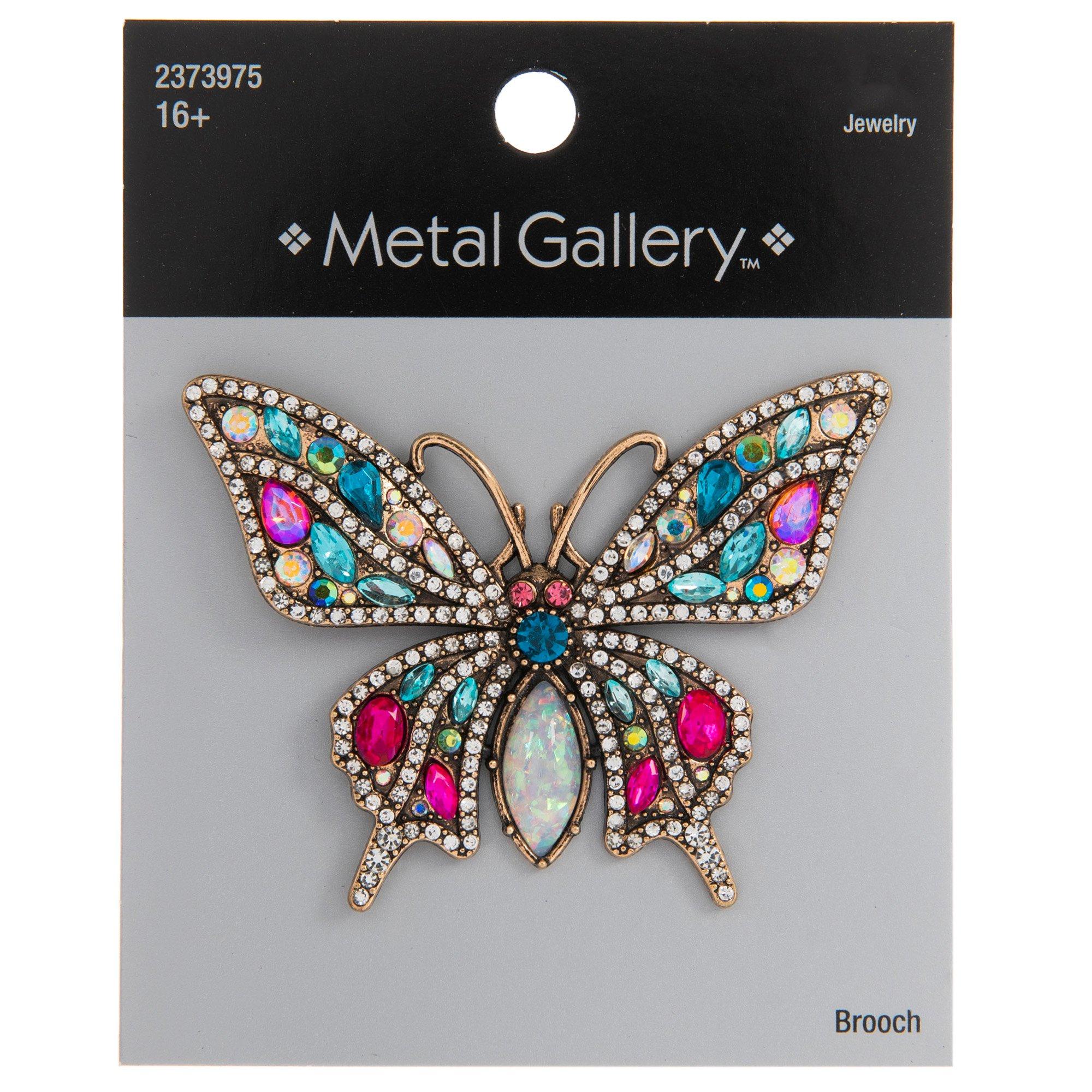 Bright Butterfly Rhinestone Brooch | Hobby Lobby | 2373975