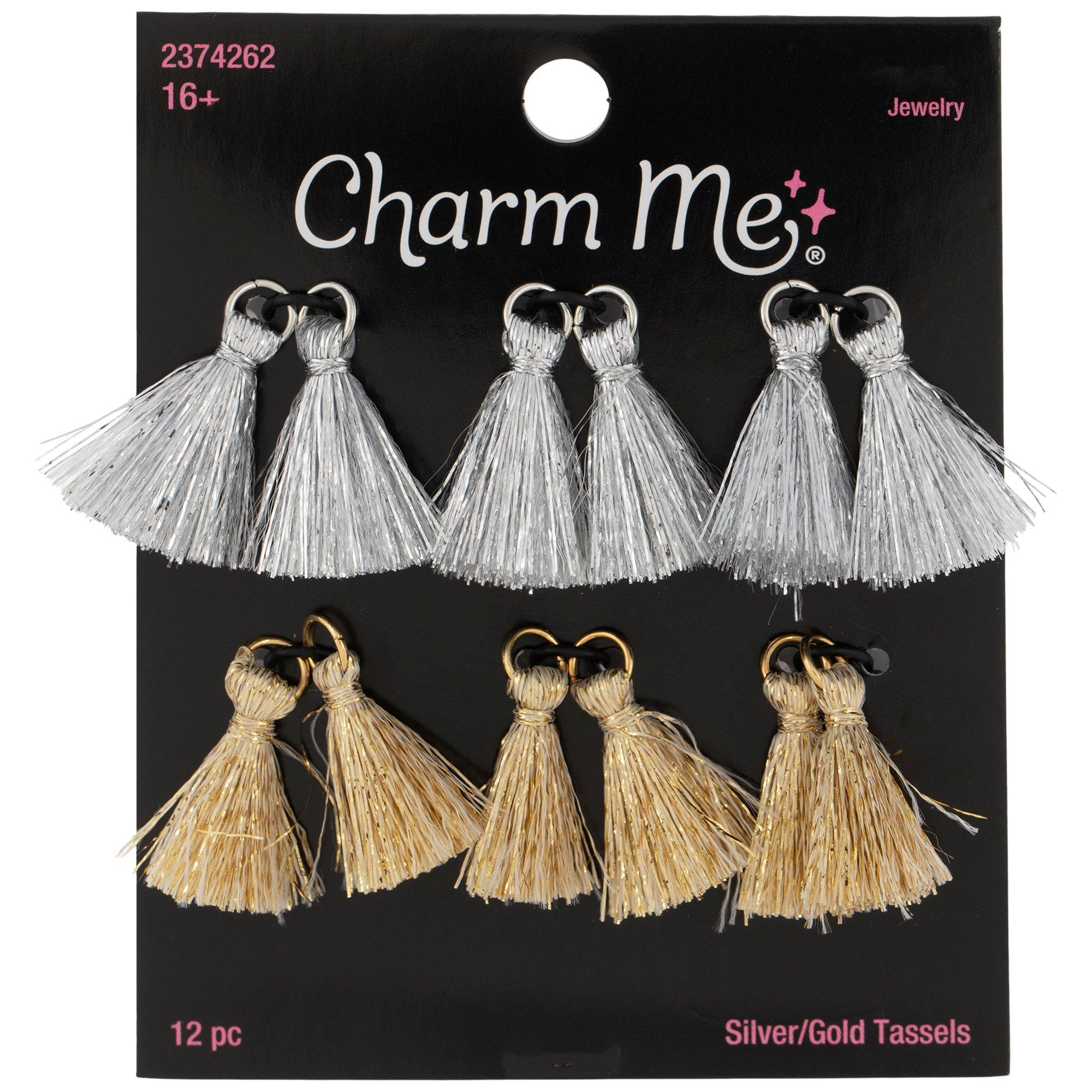 Metallic Tassel Charms Hobby Lobby 2374262