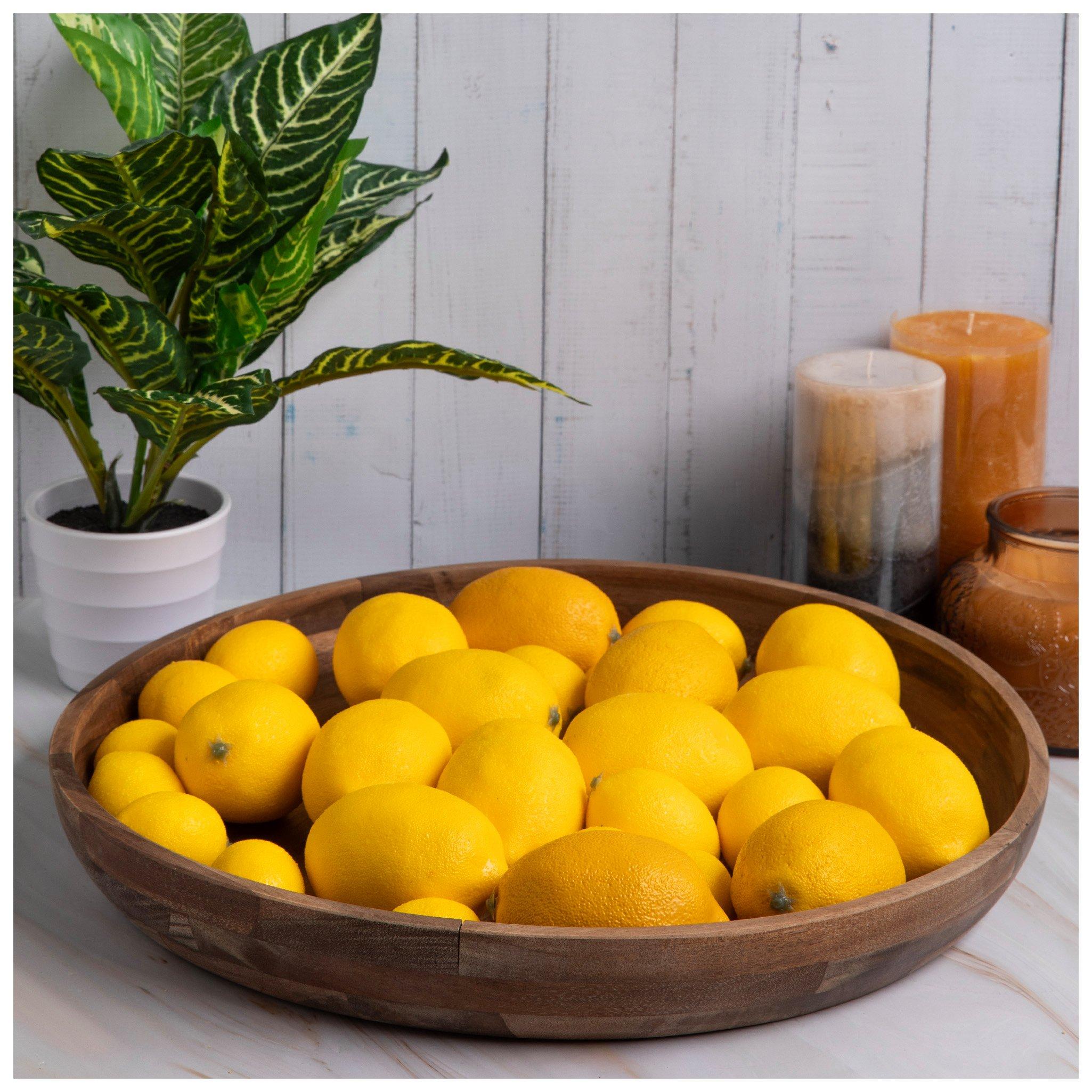 Round Acacia Serving Tray Hobby Lobby 2374759