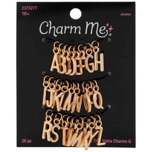 Alphabet Charms