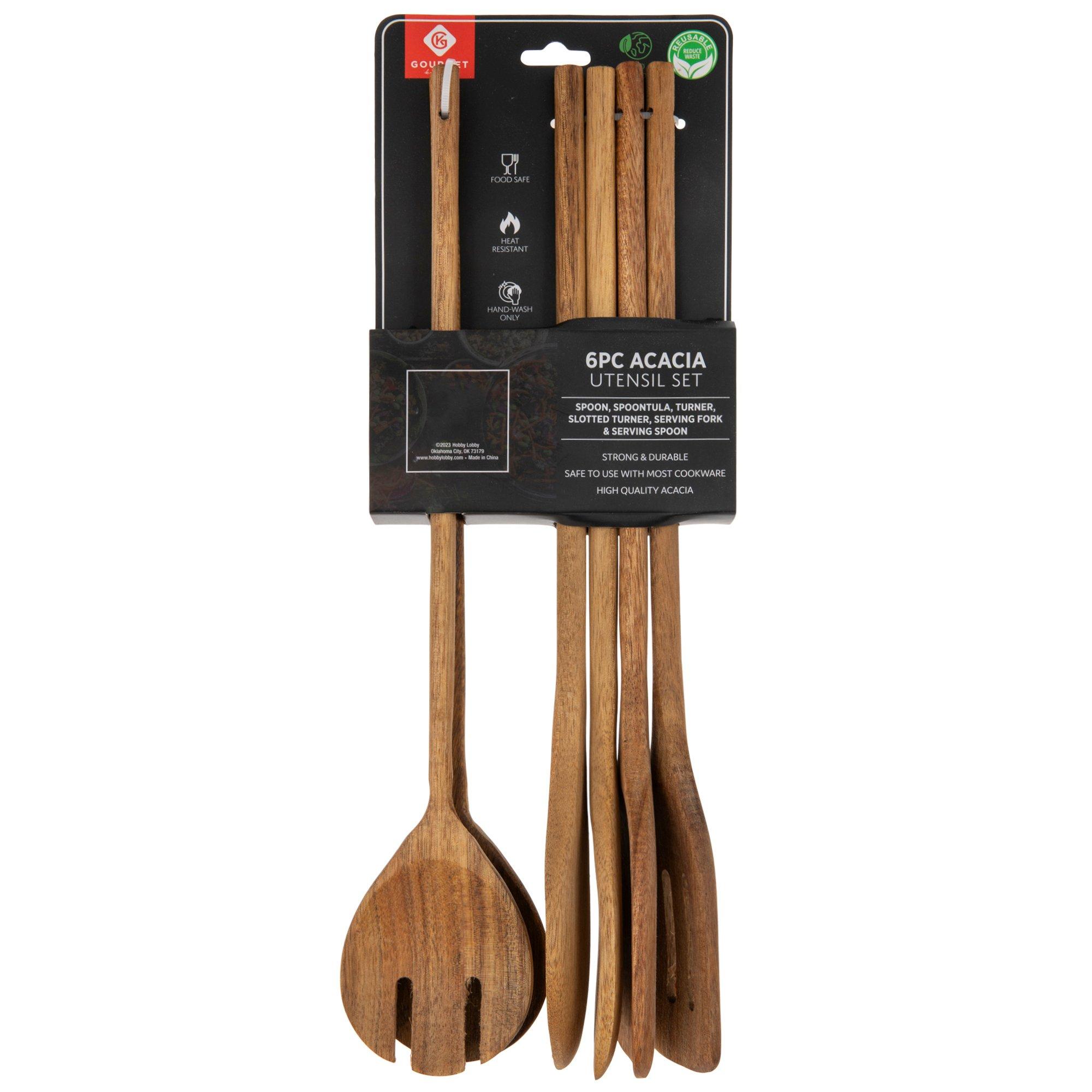 Acacia Utensil Set Hobby Lobby 2375541
