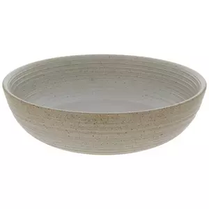 Ceramic Ribbed Dinner Bowl