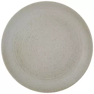 Ribbed Ceramic Plate