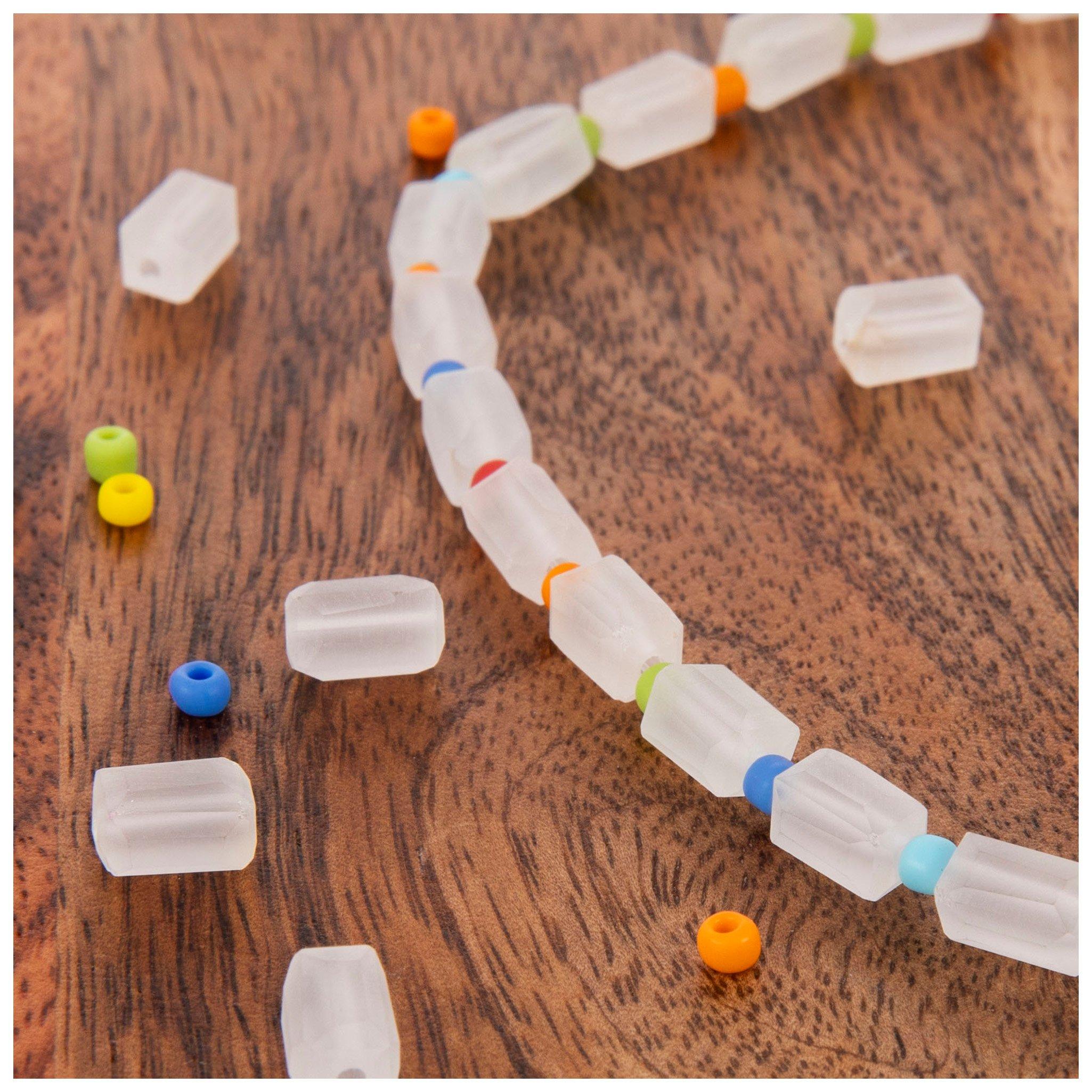 MultiColor Glass Spacer Bead Strand Hobby Lobby 2376895