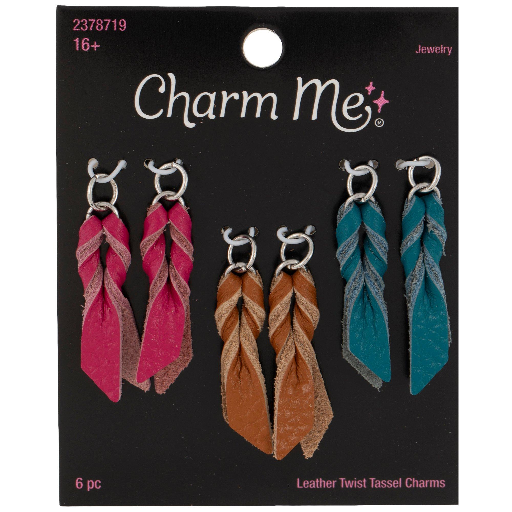 Leather Tassel Charms Hobby Lobby 2378719