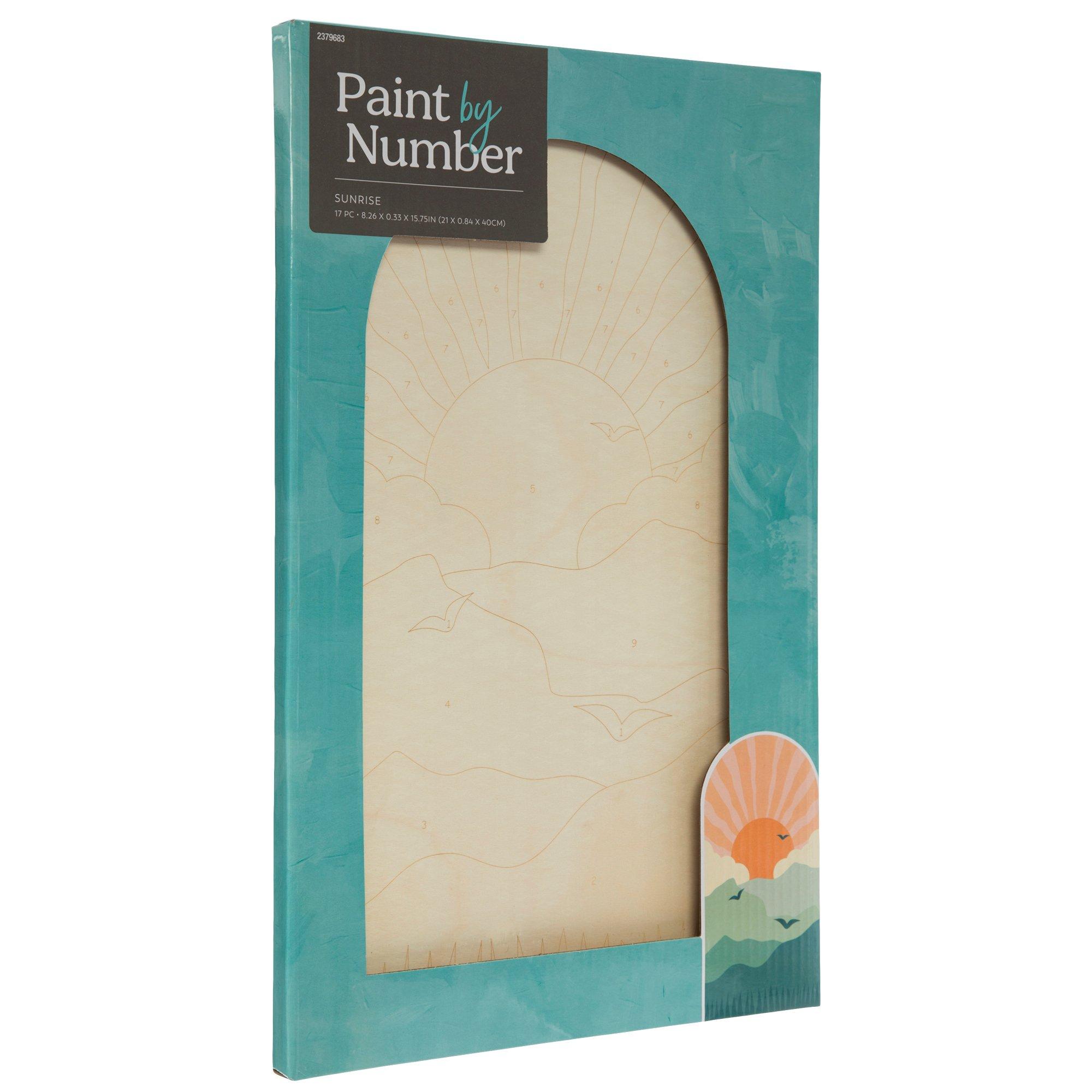 Sunrise Wood Paint By Number Kit | Hobby Lobby | 2379683