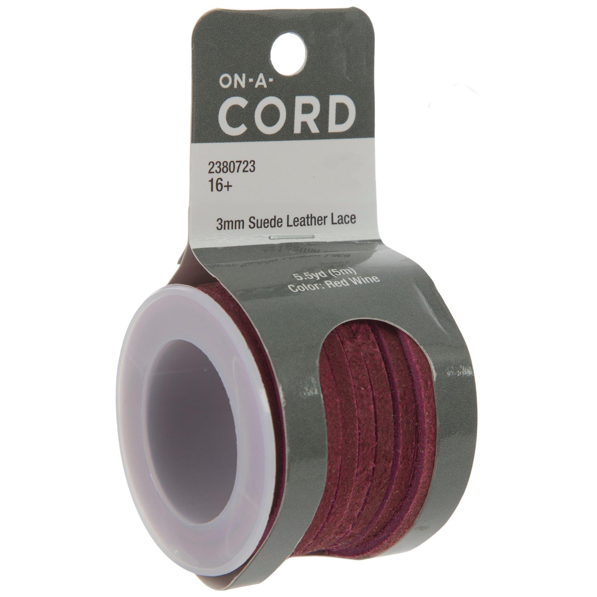 Suede Leather Lace Spool 3mm Hobby Lobby 2380723