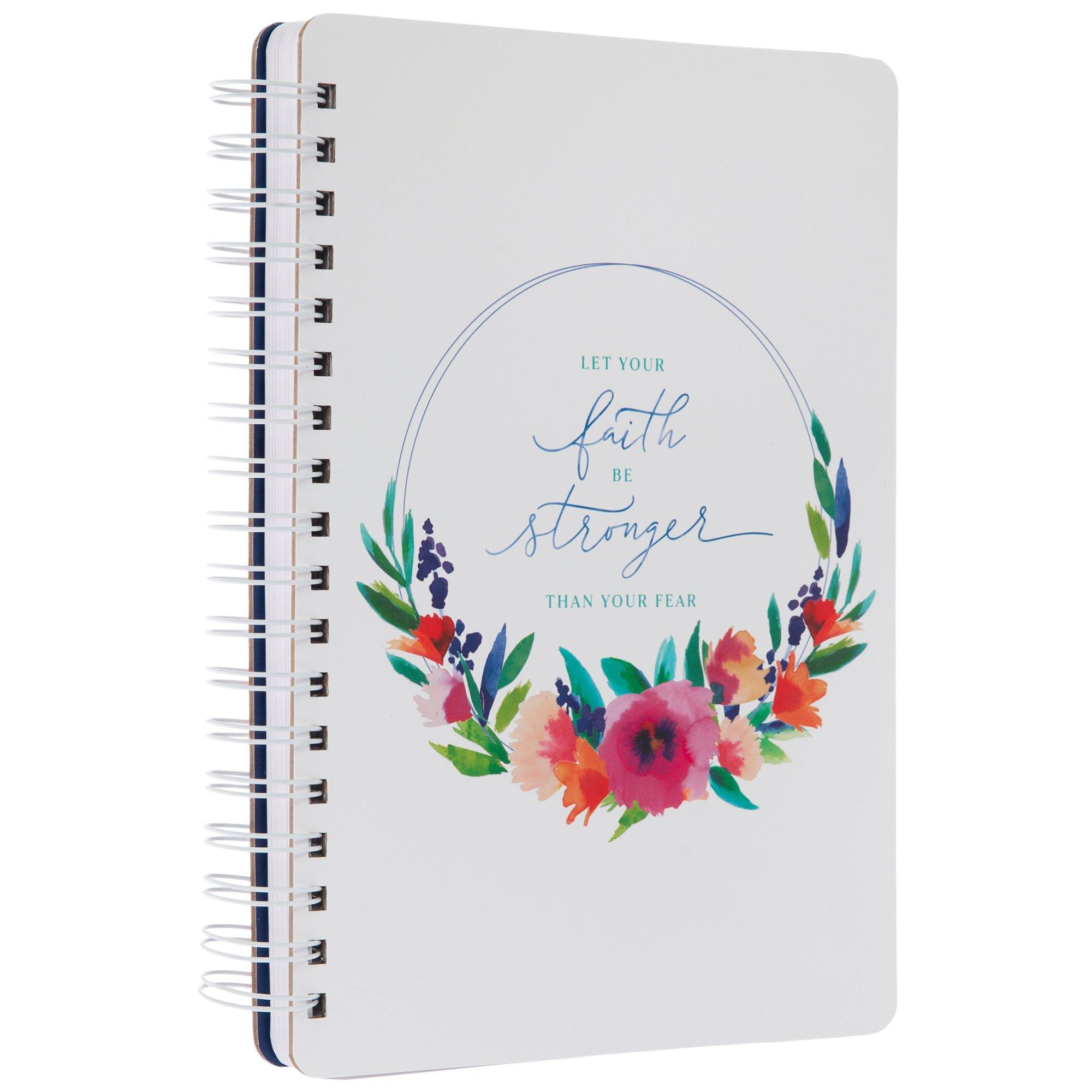 Faith & Flowers Spiral Journal Hobby Lobby 2381176