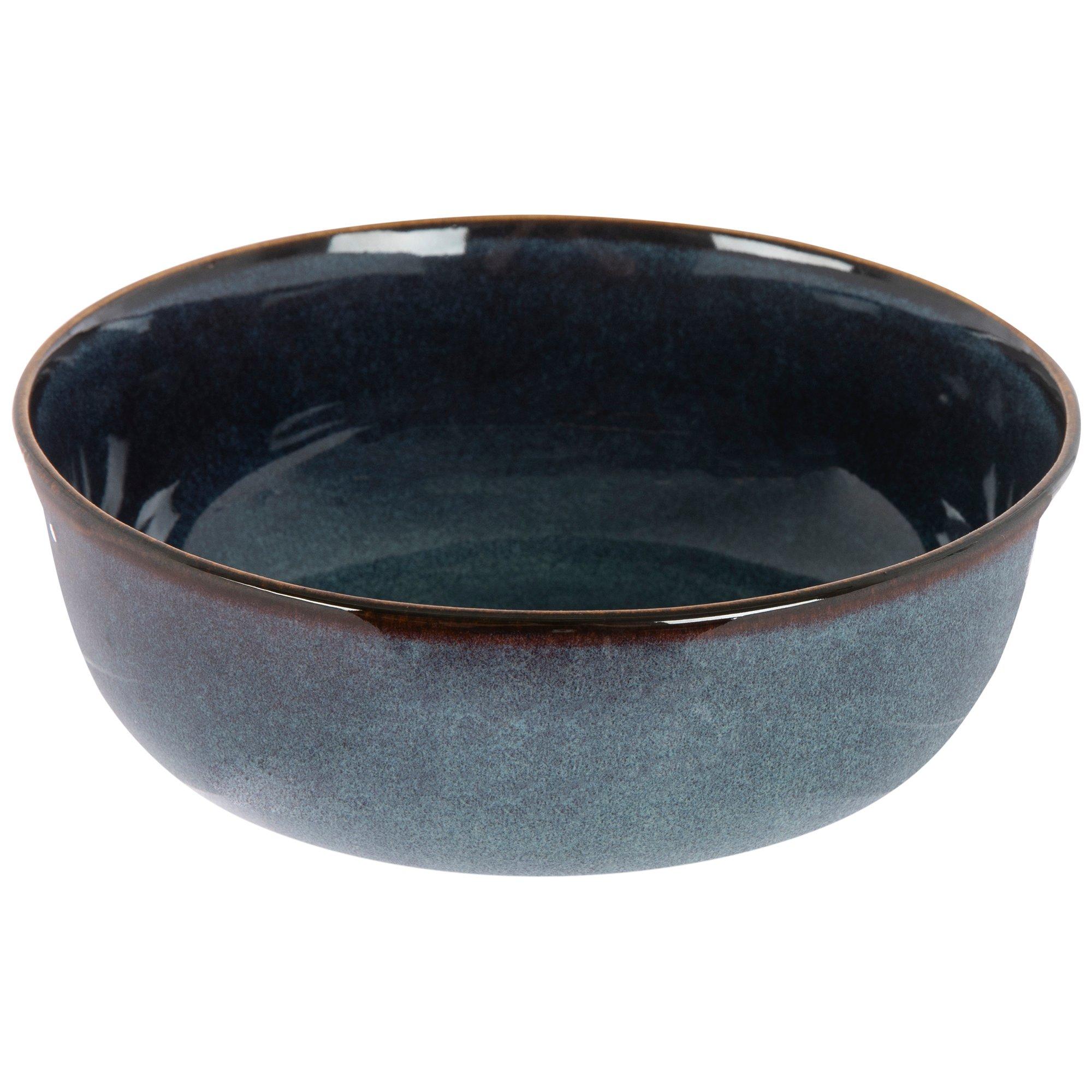 Blue & Brown Ceramic Bowl Hobby Lobby 2381440