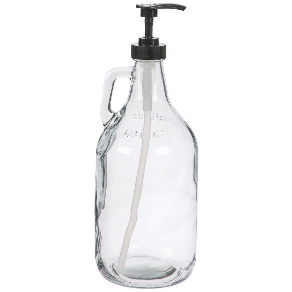 Glass Jug Soap Dispenser