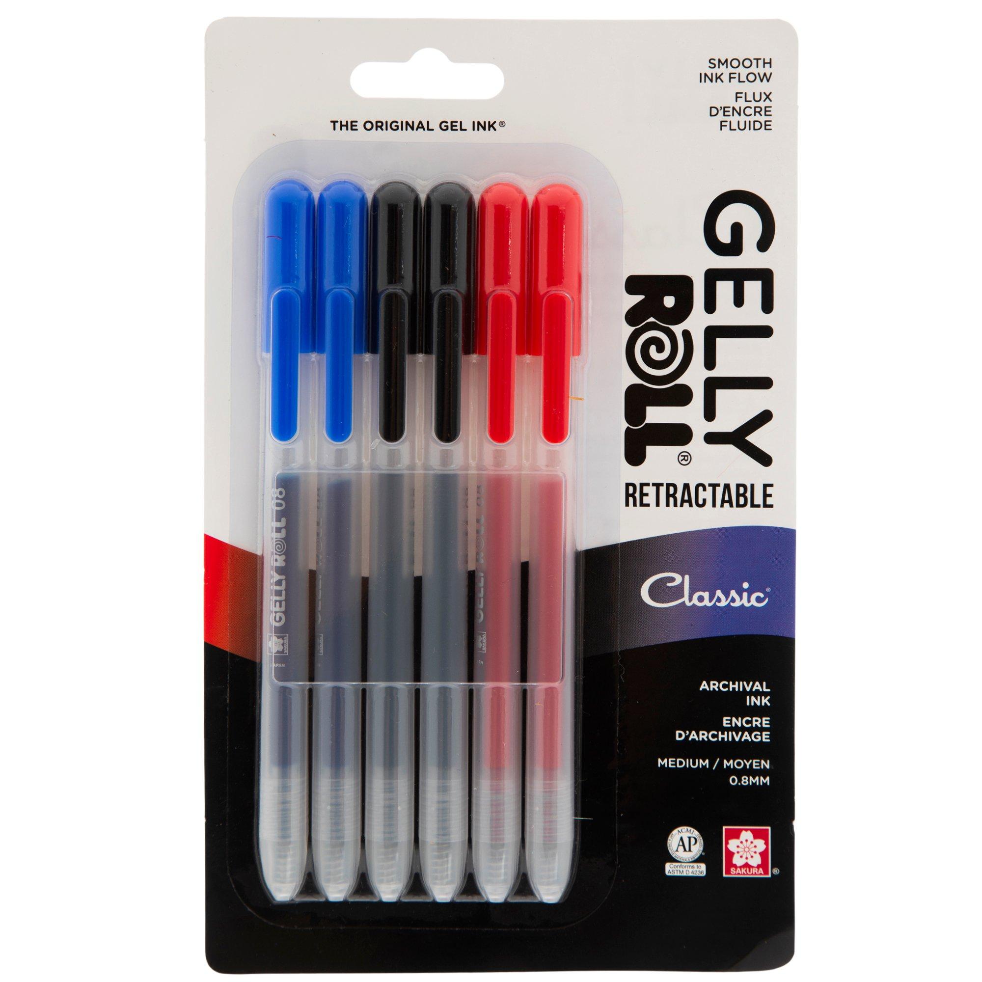 Gelly Roll Classic Gel Ink Pens - 6 Piece Set | Hobby Lobby