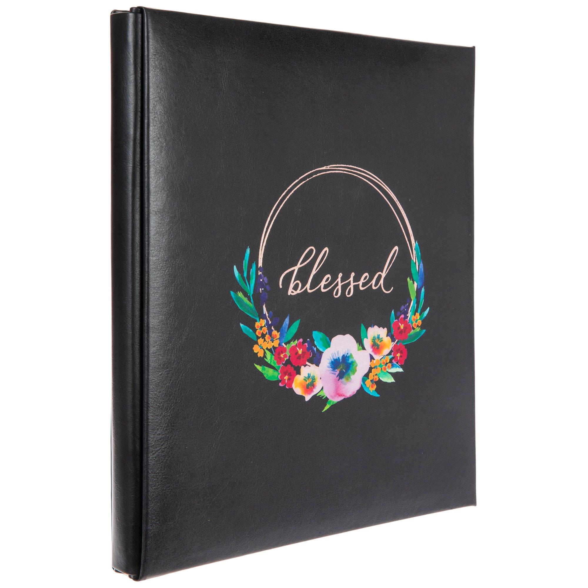 Blessed Floral Post Bound Scrapbook Album 8.5" x 11" Hobby Lobby