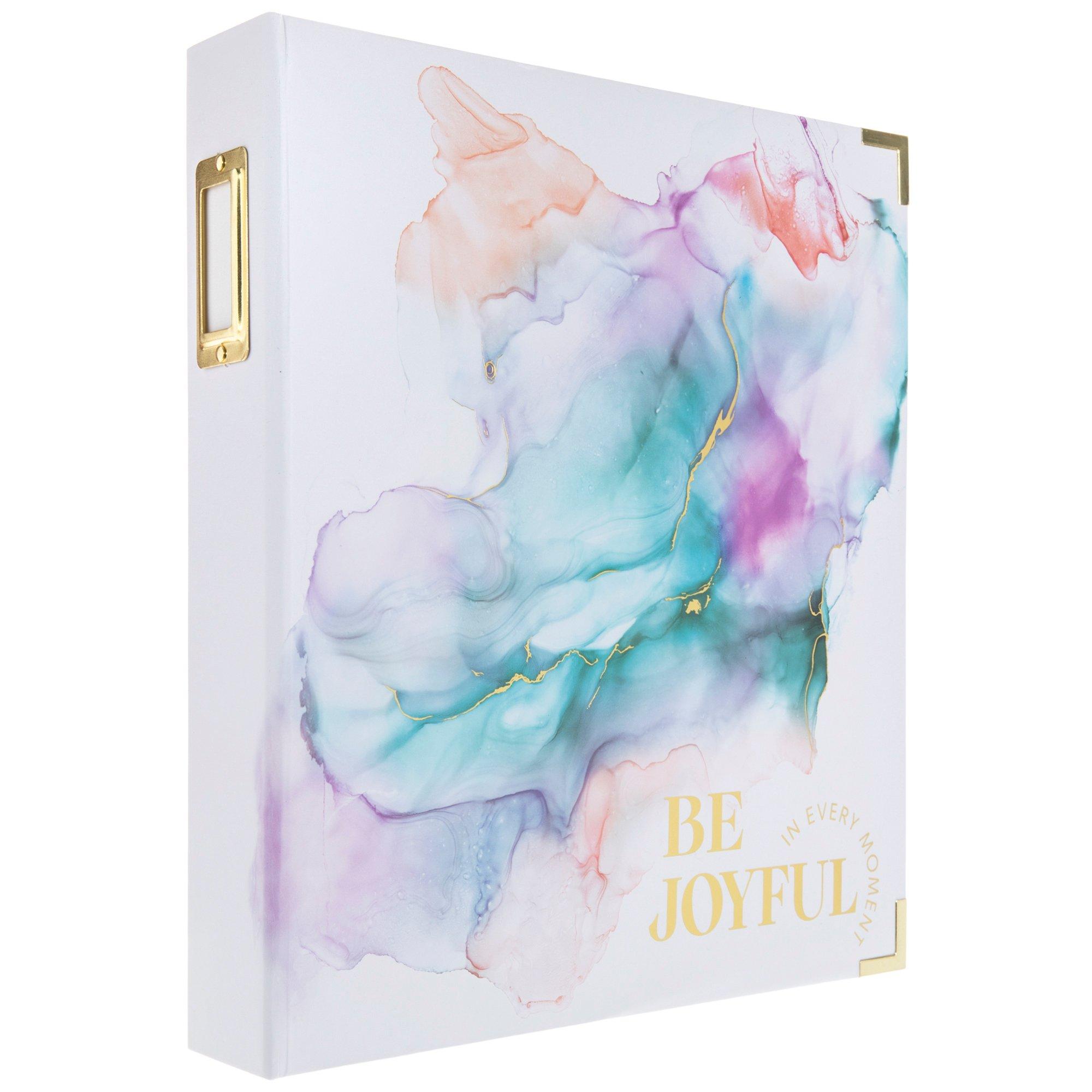 Be Joyful 3Ring Scrapbook Album 8.5" x 11" Hobby Lobby 2382083