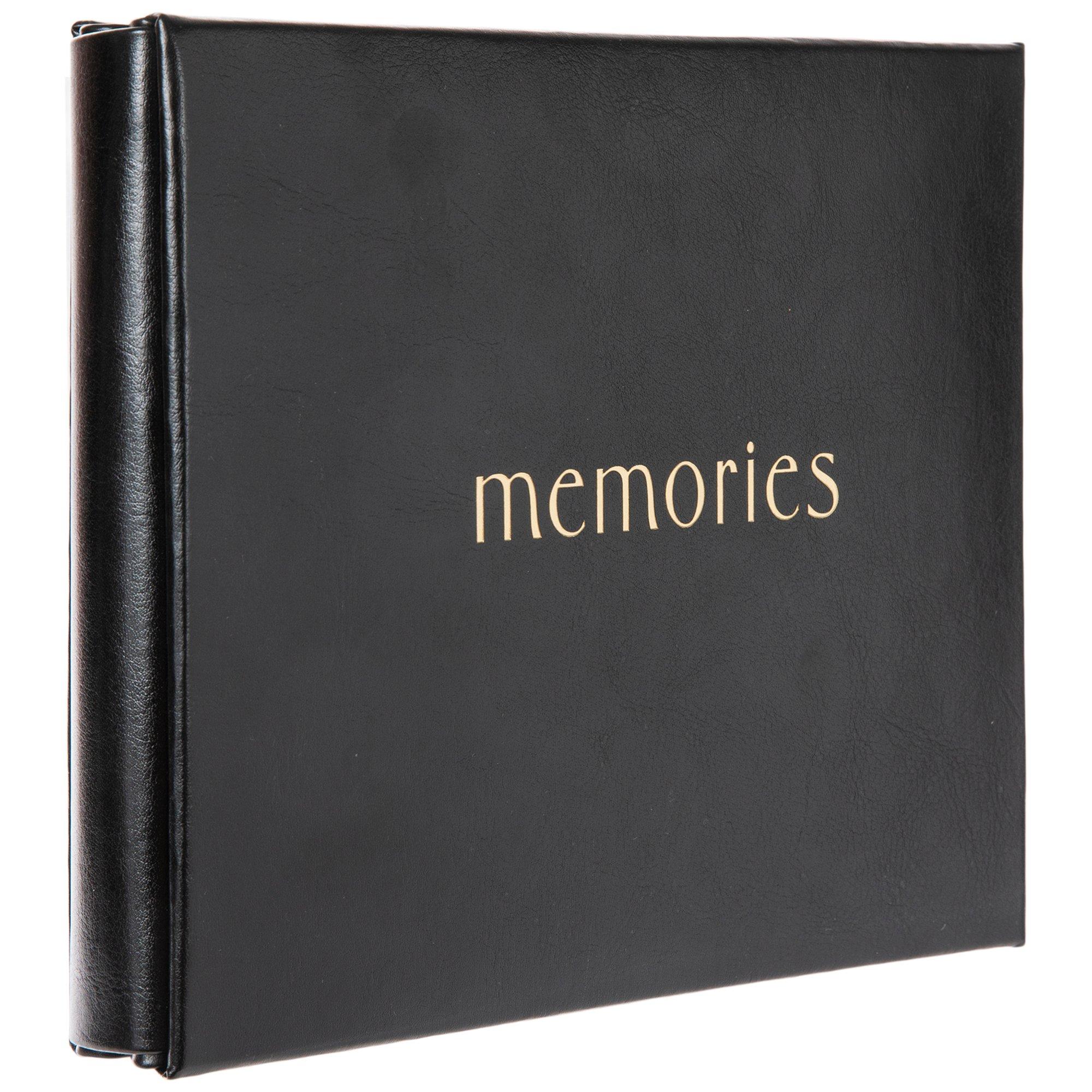 Black Post Bound Memory Scrapbook Album Hobby Lobby 2382125