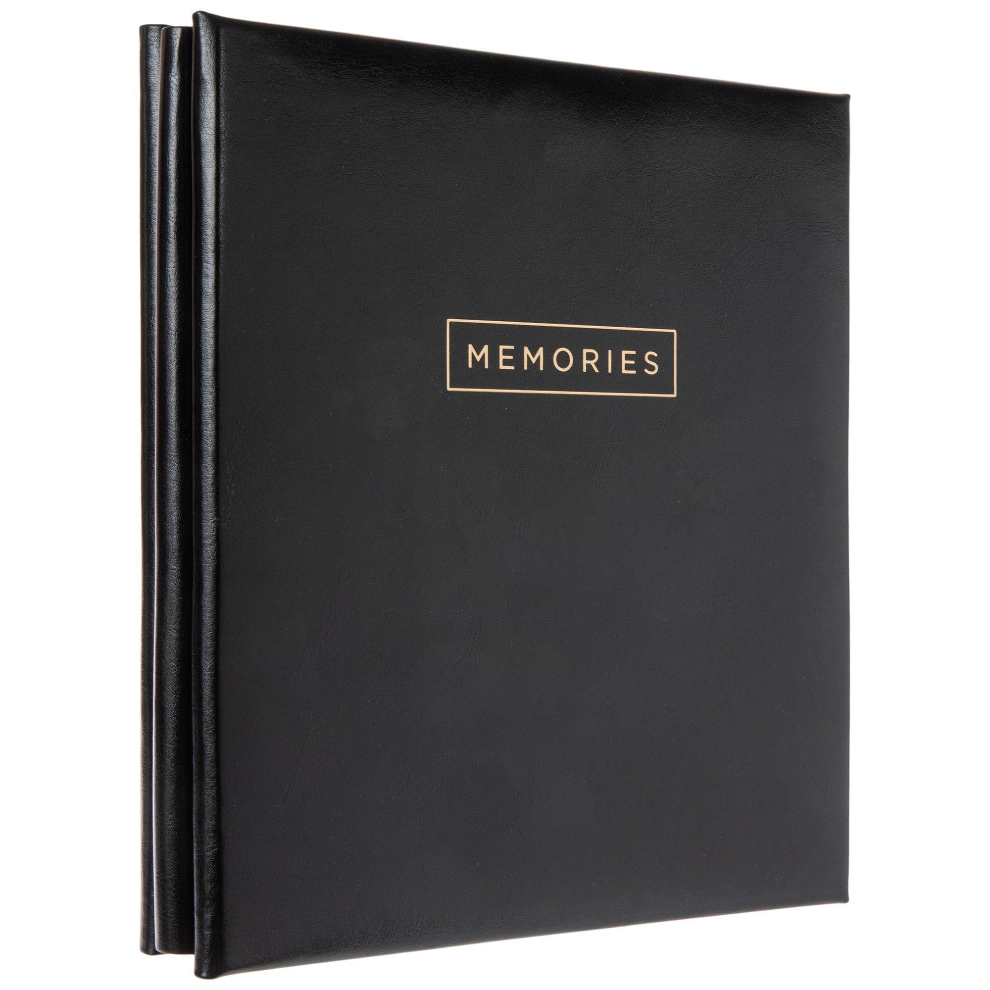 Black & Gold Post Bound Photo Album Hobby Lobby 2382174