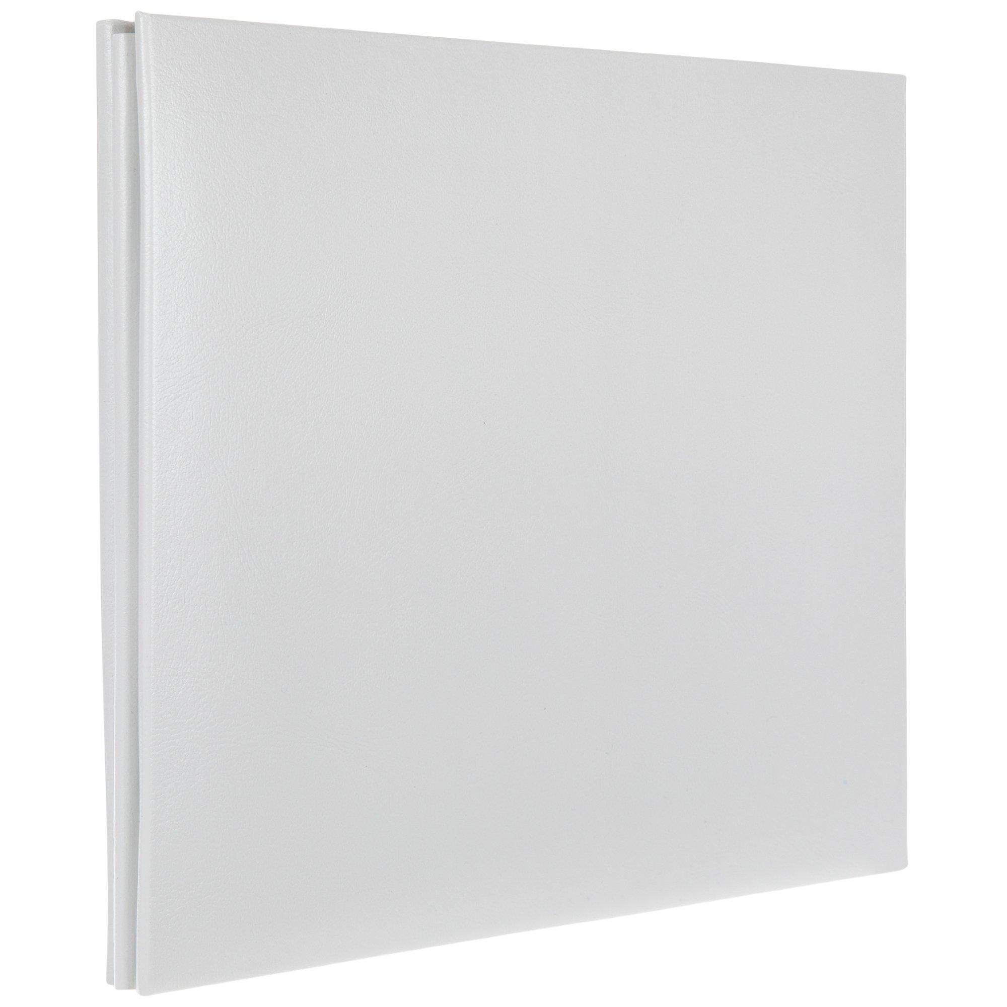 White Vinyl Post Bound Scrapbook Album 8" x 8" Hobby Lobby 2382240
