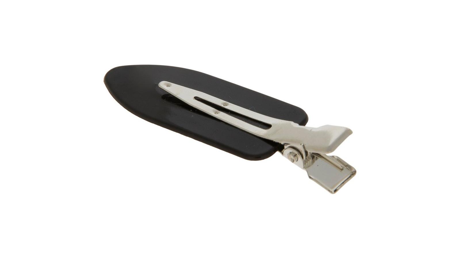 【日本入手困難】Saffiano leather and l hair clip MUSINSA | PRADA Triangle Logo Metal Hair Clip - Gold