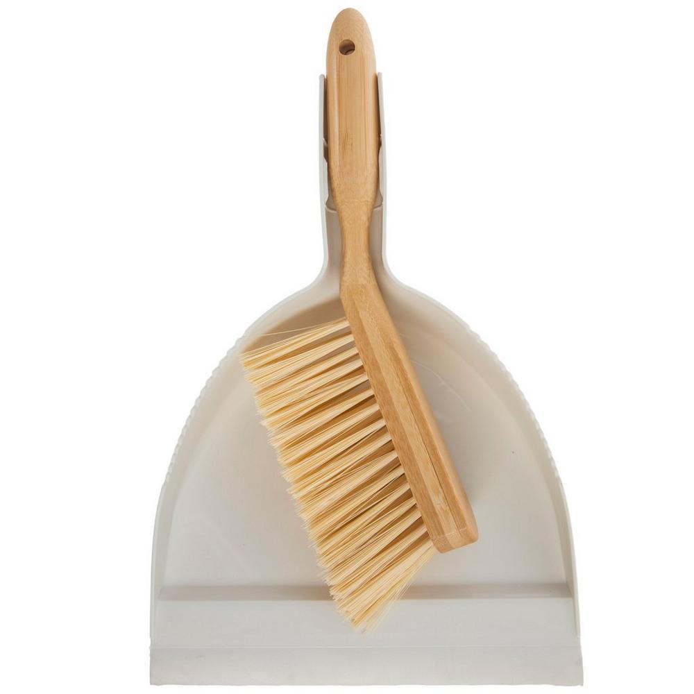 Bamboo Brush Dustpan