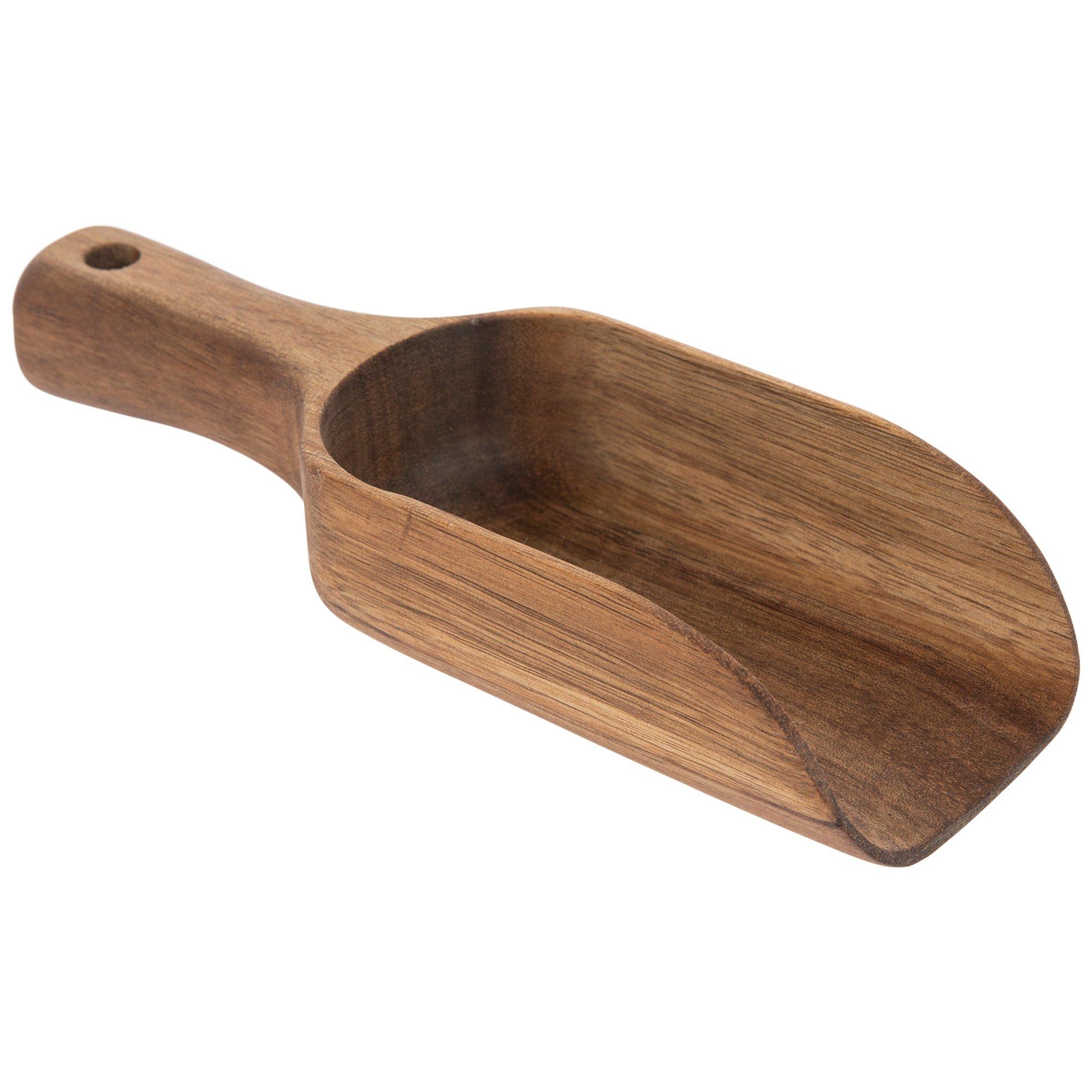 Brown Acacia Wood Scoop Hobby Lobby 2384071