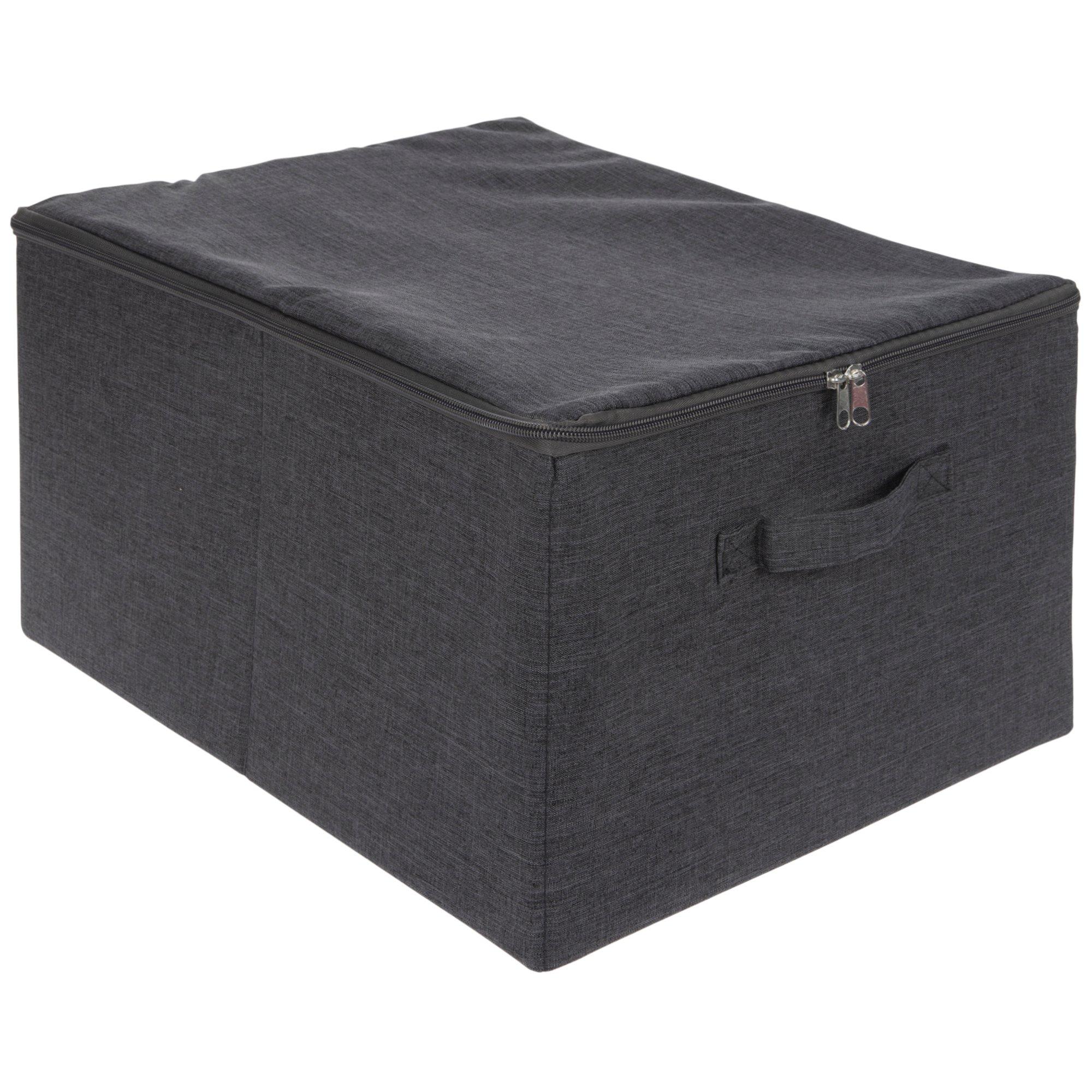 Gray Foldable Square Storage Bin | Hobby Lobby | 2384147