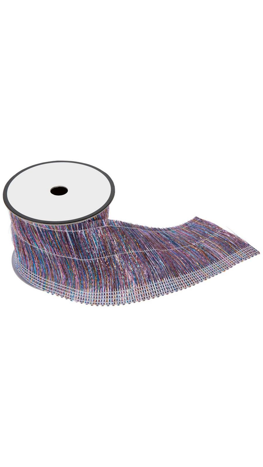 Metallic Fringe Trim - 2 9/16