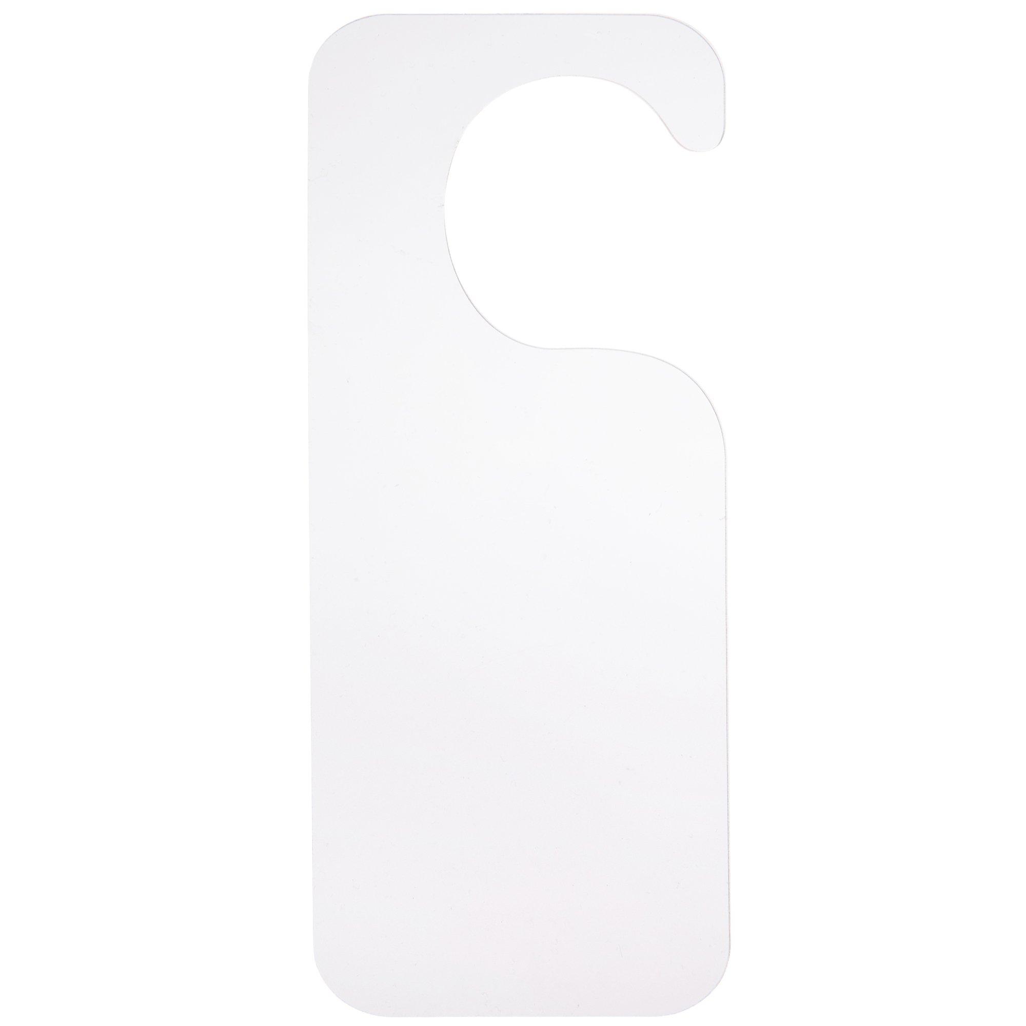 Acrylic Blank Door Hangers | Hobby Lobby | 2385250