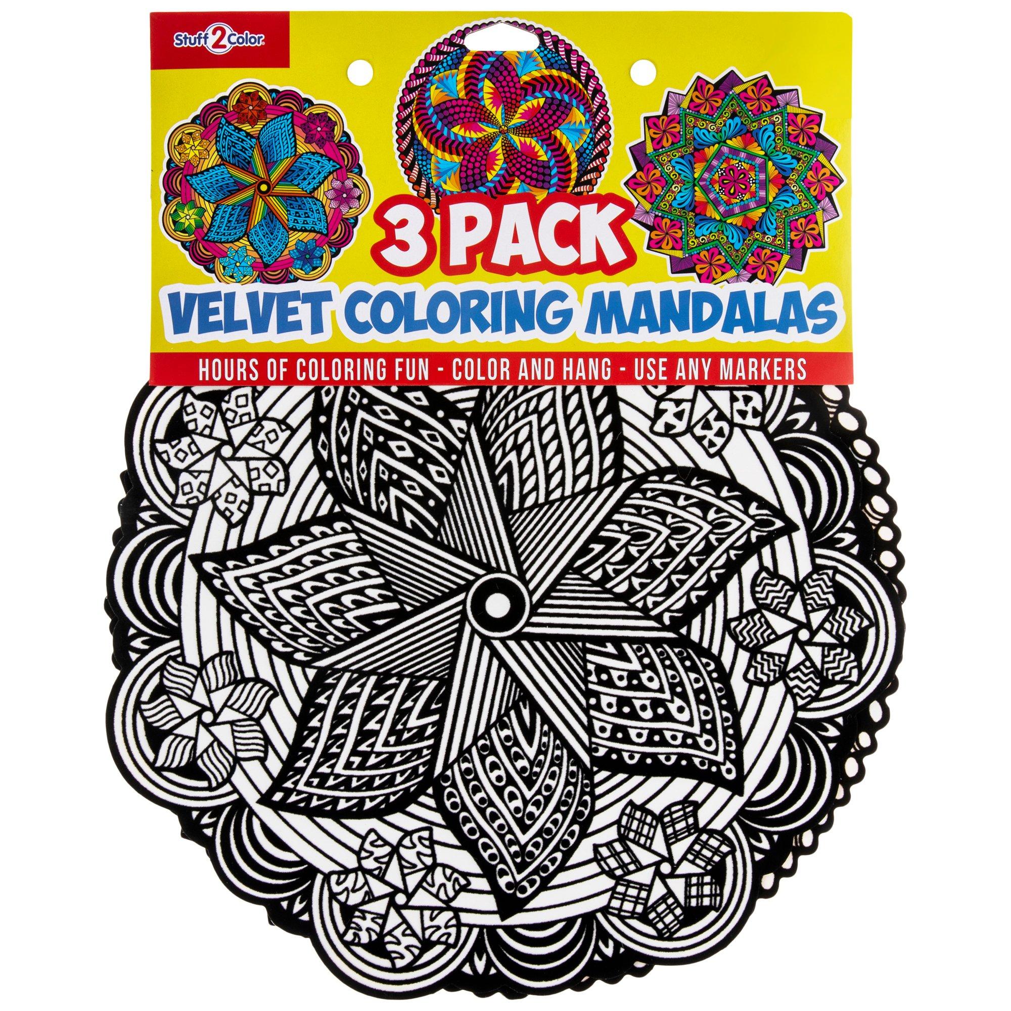 Velvet Coloring Mandalas | Hobby Lobby | 2386647