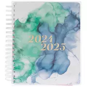 2024 - 2025 Alcohol Ink Foil Planner - 18 Months
