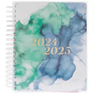 2024 - 2025 Alcohol Ink Foil Planner - 18 Months