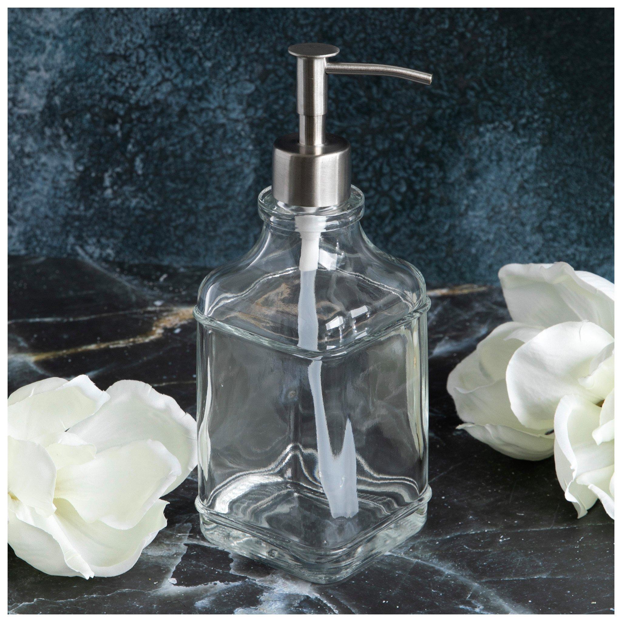 Square Glass Soap Dispenser Hobby Lobby 2386795
