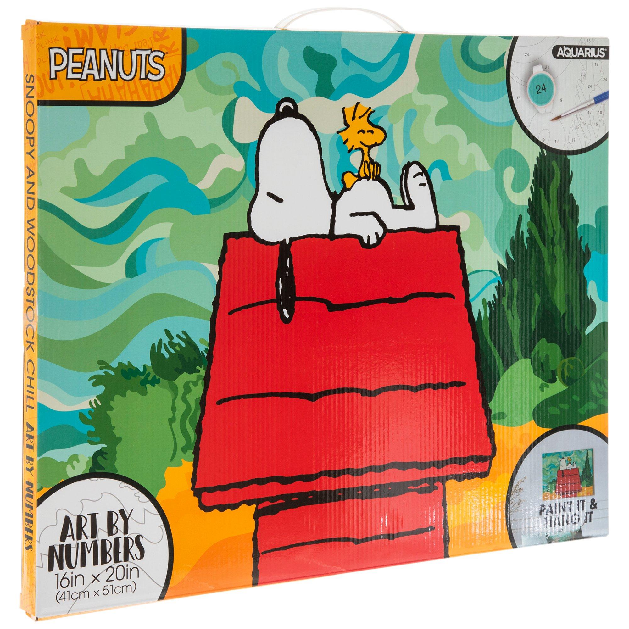 Snoopy & Woodstock Paint By Number Kit Hobby Lobby 2387223