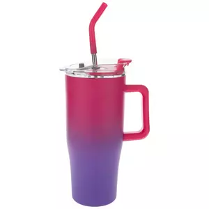 Purple & Magenta Ombre Stainless Steel Tumbler
