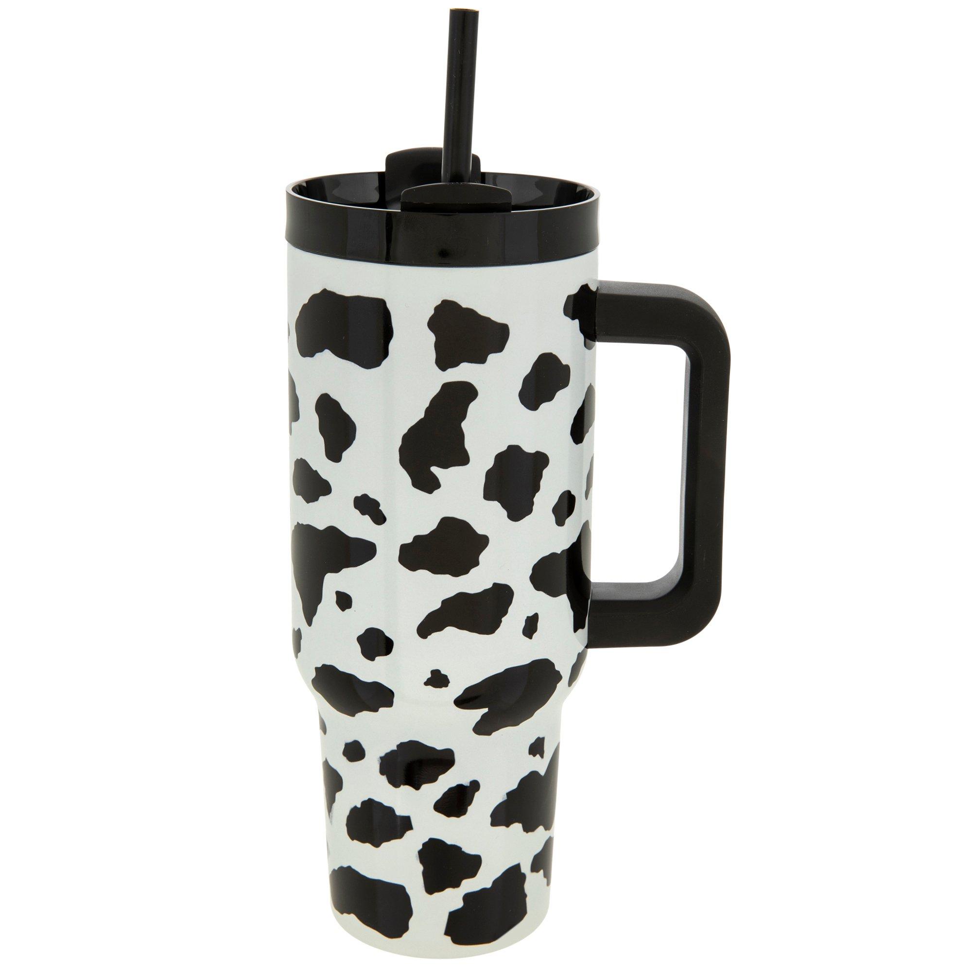 Cow Print Stainless Steel Tumbler | Hobby Lobby | 2388106