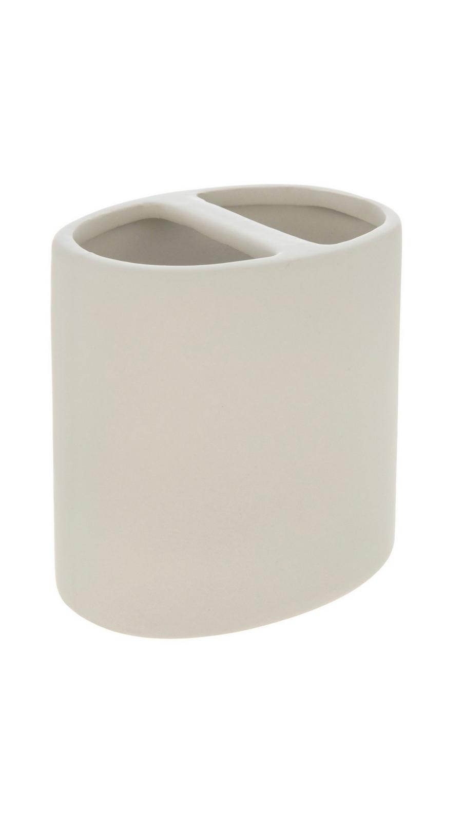 White Ceramic Toothbrush Holder | Hobby Lobby | 2388163