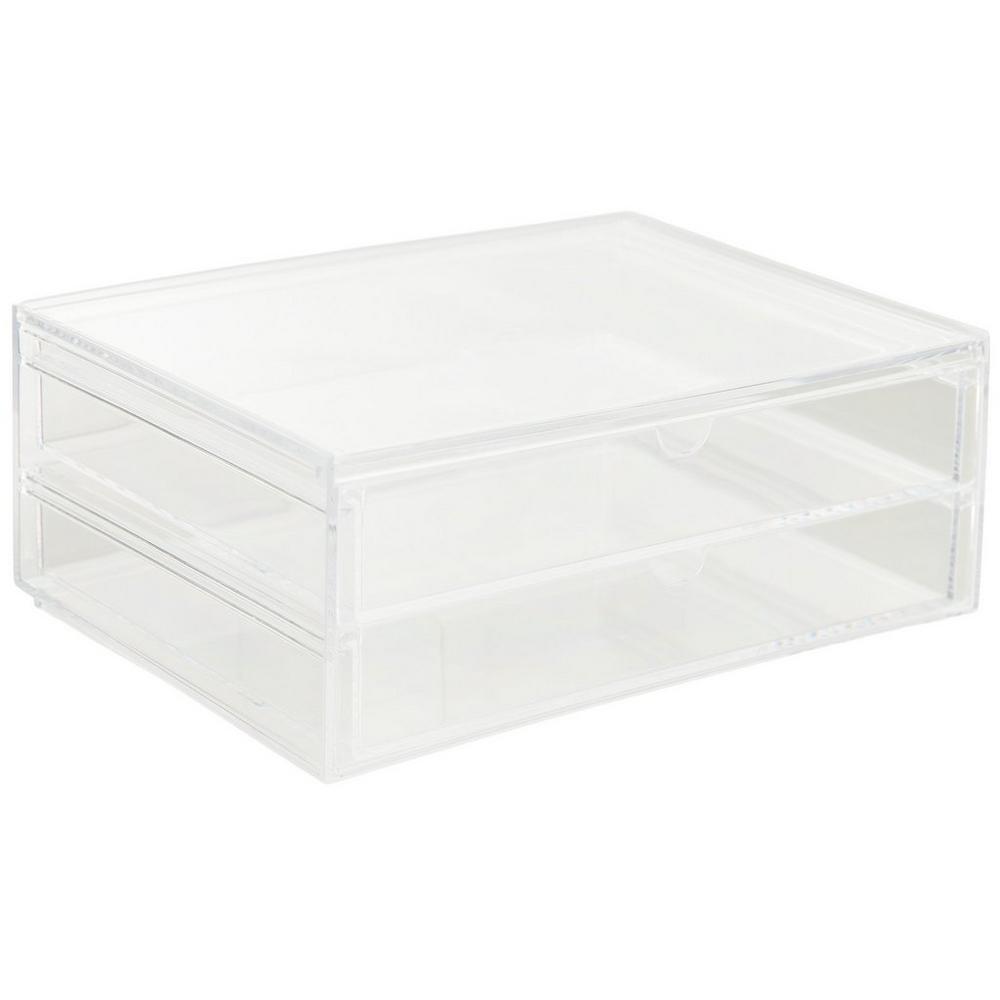 Tabletop Two Drawer Organizer
