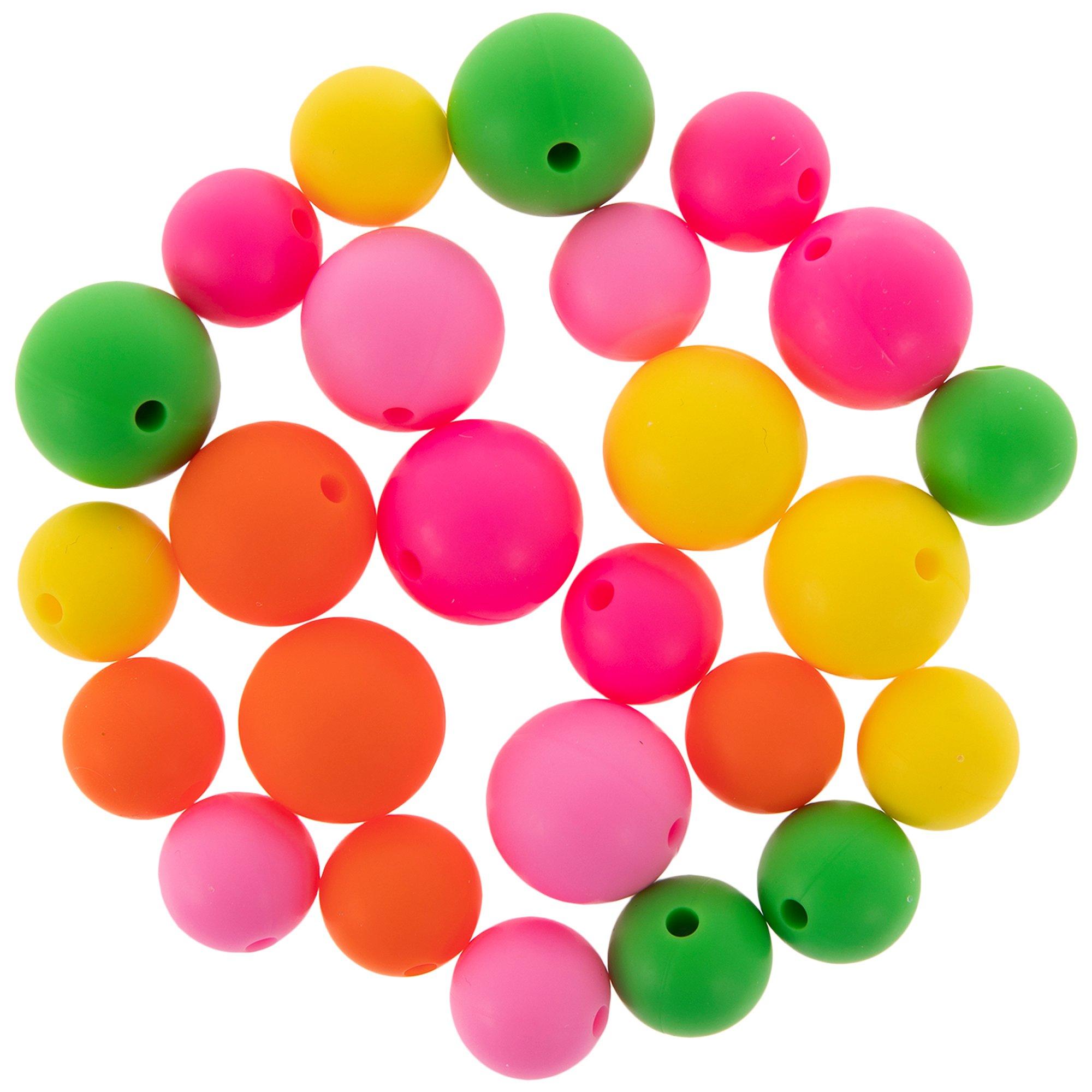 Bright Round Silicone Beads Hobby Lobby 2389633