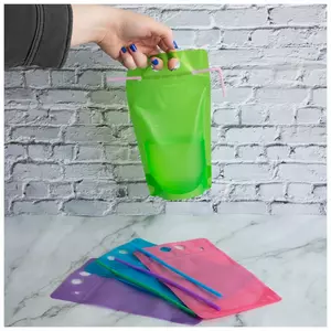 Drink Pouches With Straws