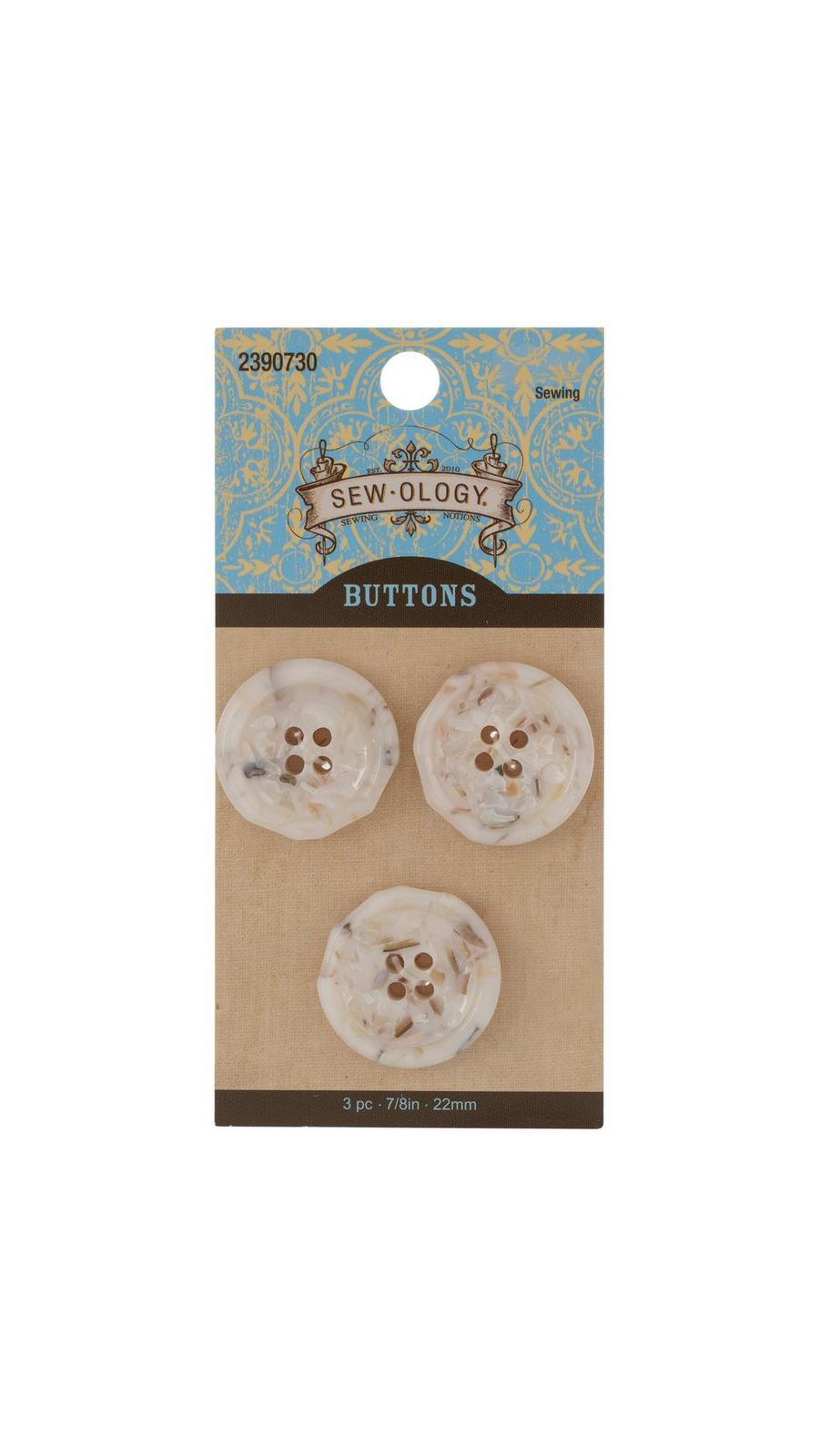 Speckled Round Buttons | Hobby Lobby | 2390730
