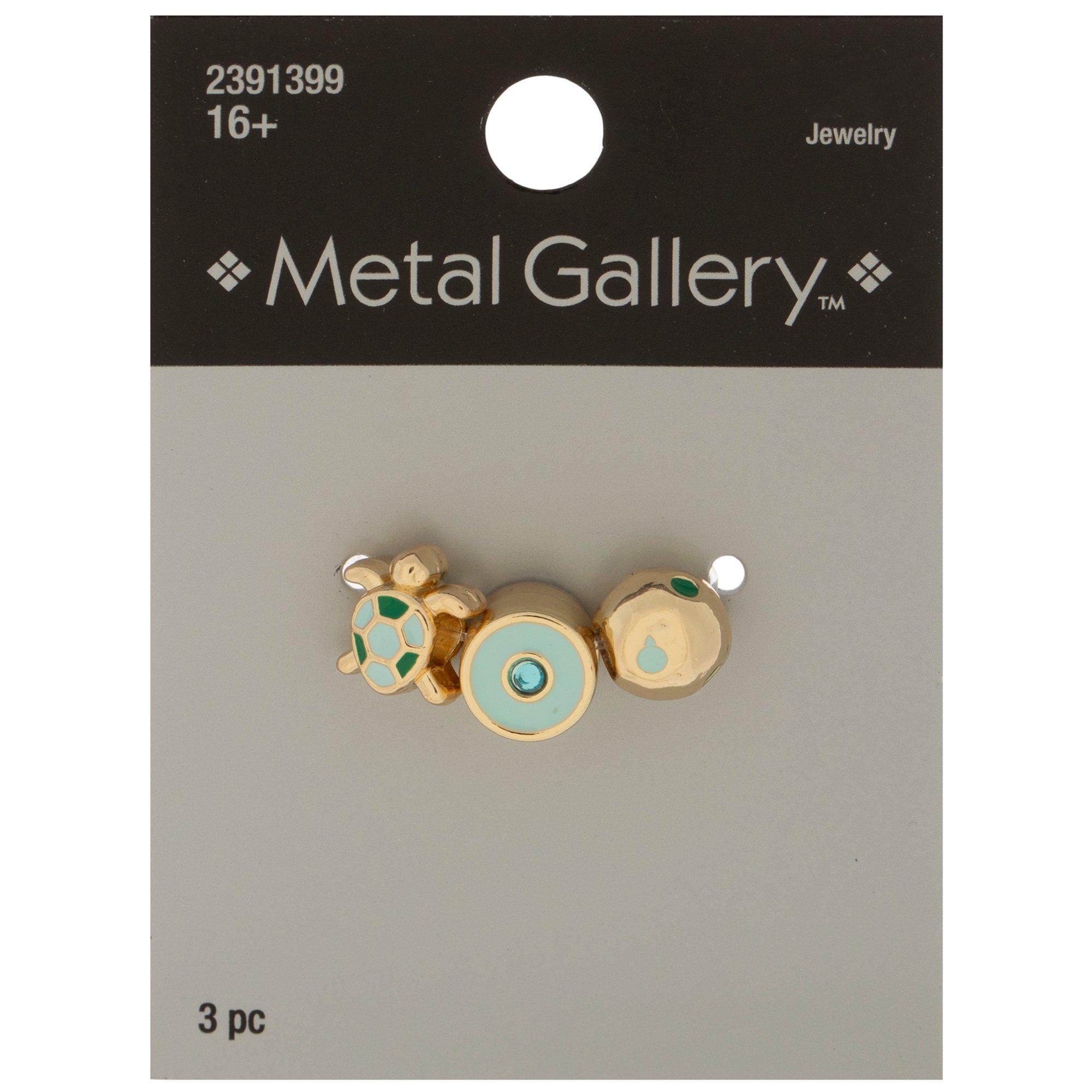 Sea Turtle & Metal Beads Hobby Lobby 2391399