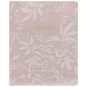 Floral Linen Address Book