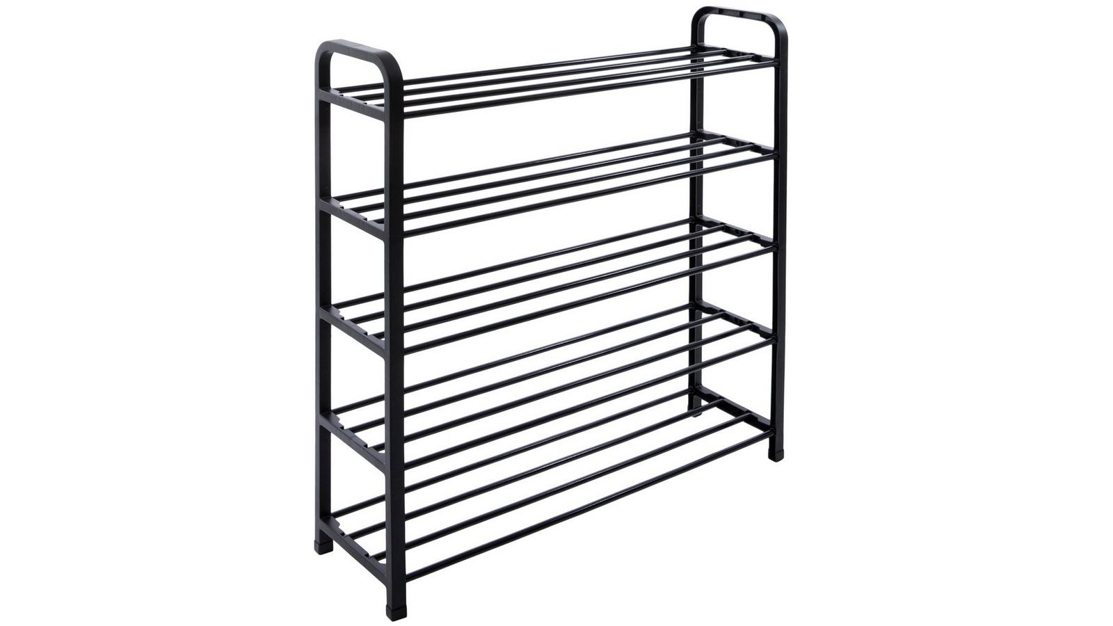 Black Five-Tiered Shoe Rack Hobby Lobby 2391902