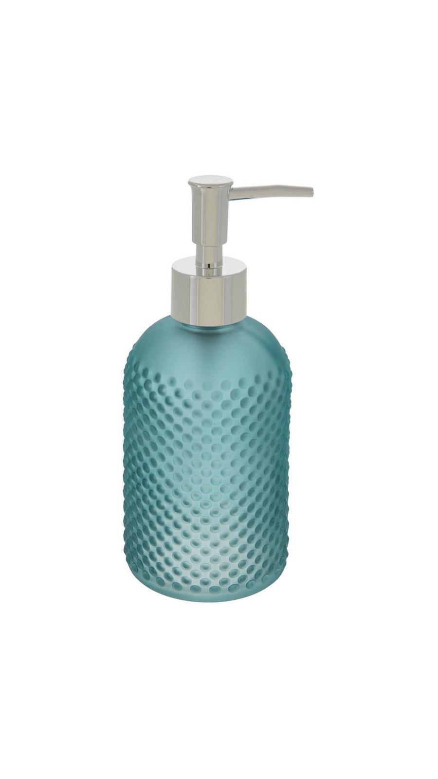 Frosted Blue Textured Soap Dispenser | Hobby Lobby | 2392231