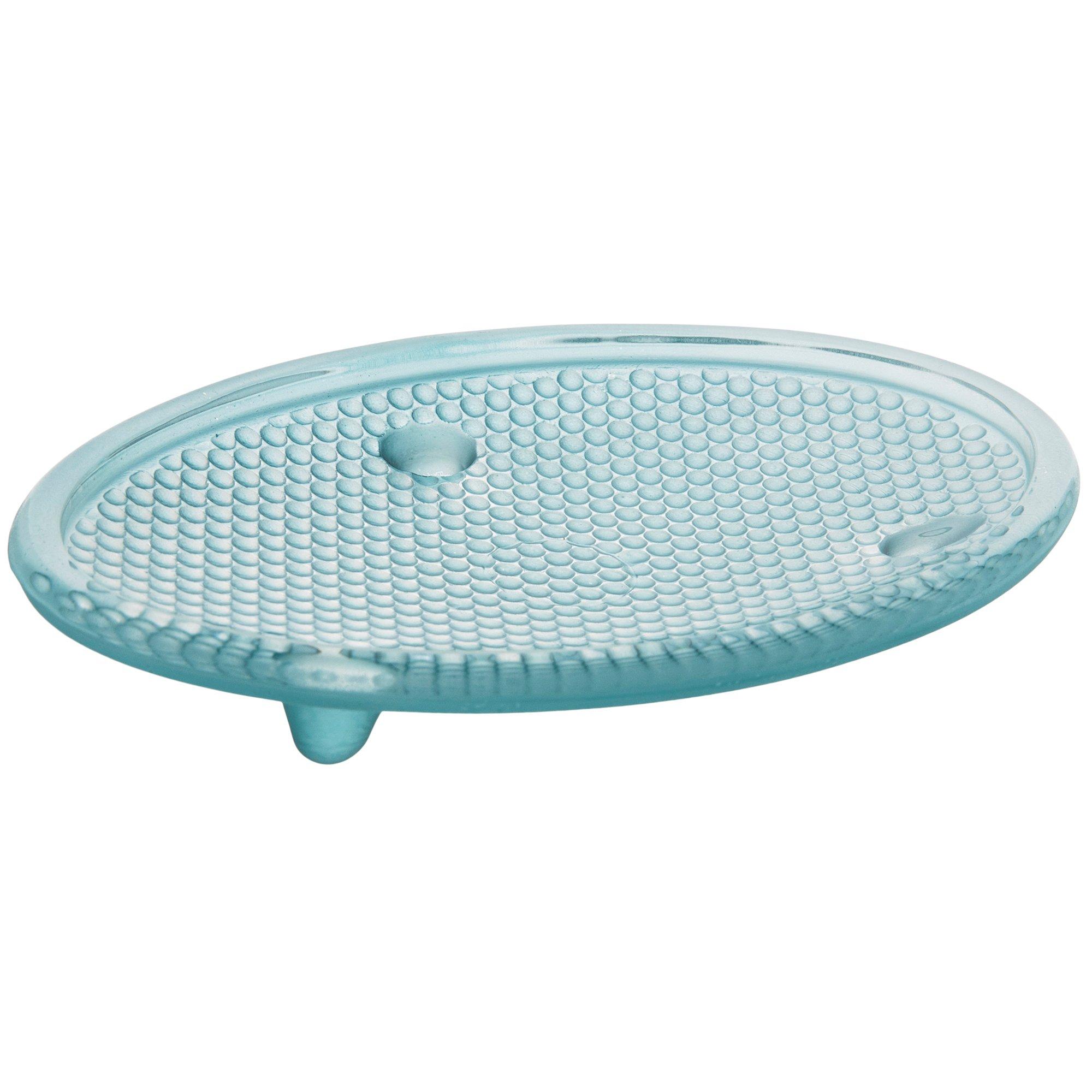 Frosted Blue Textured Soap Dish Hobby Lobby 2392256