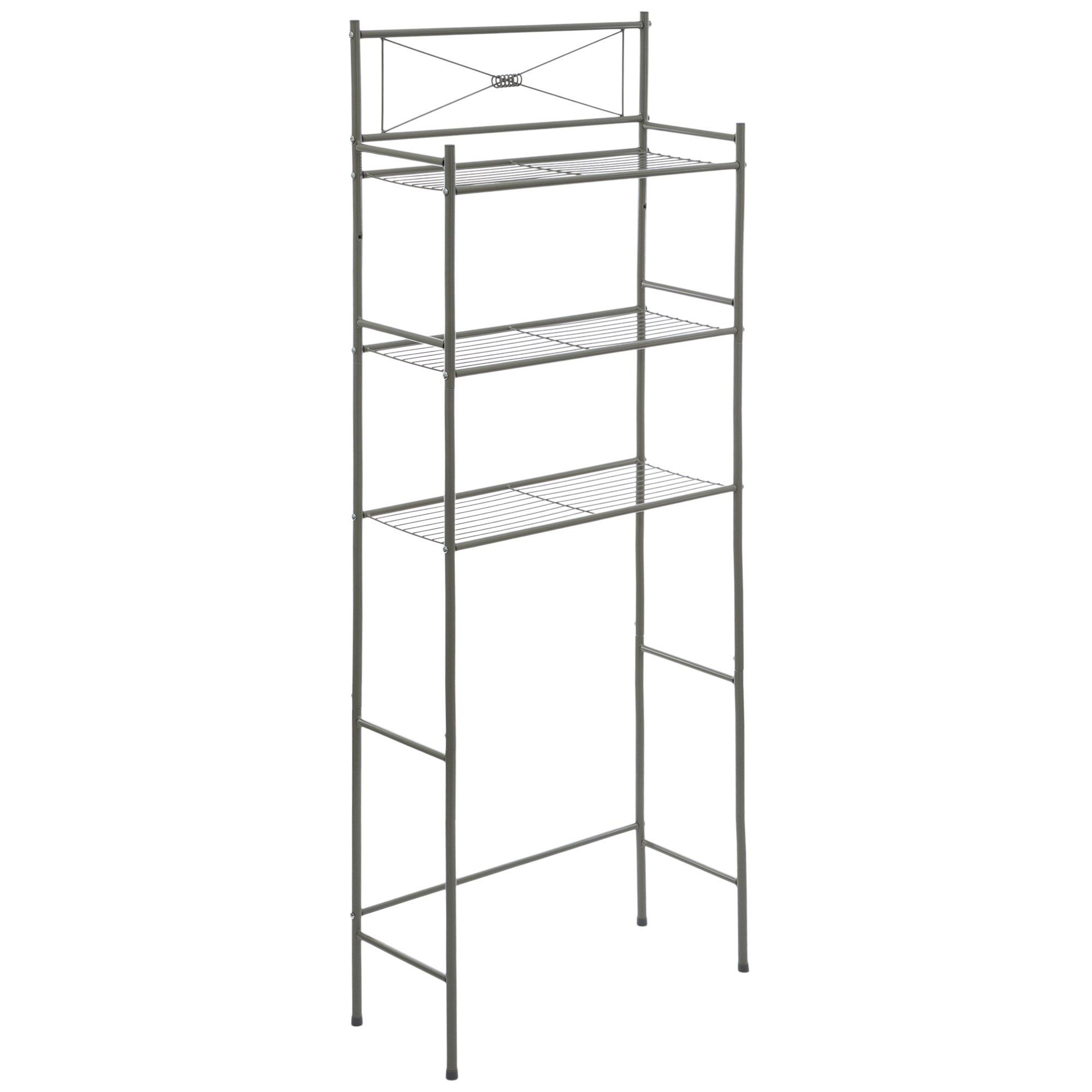 Three-Tiered Bathroom Shelf