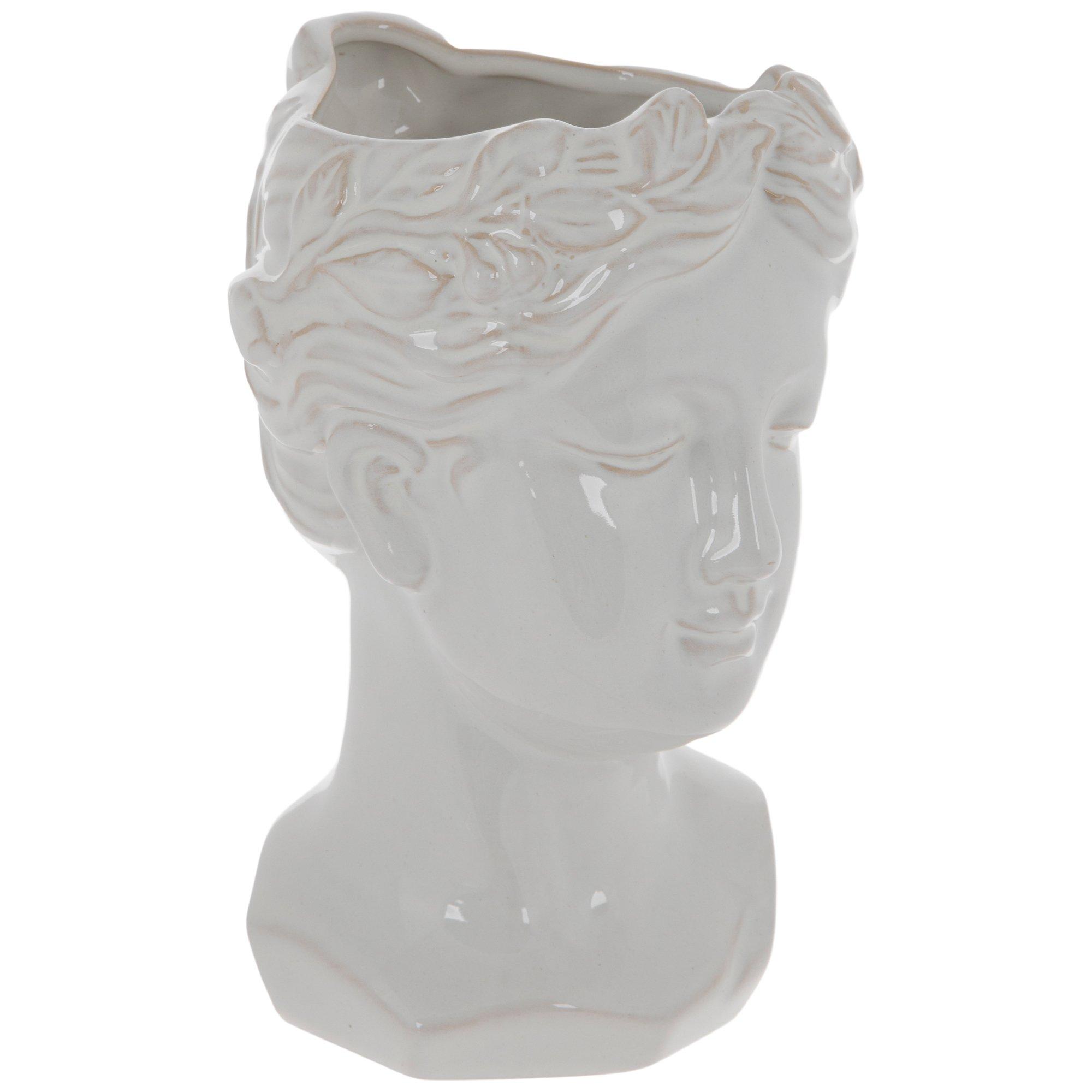 White Bust Stoneware Vase | Hobby Lobby | 2392462