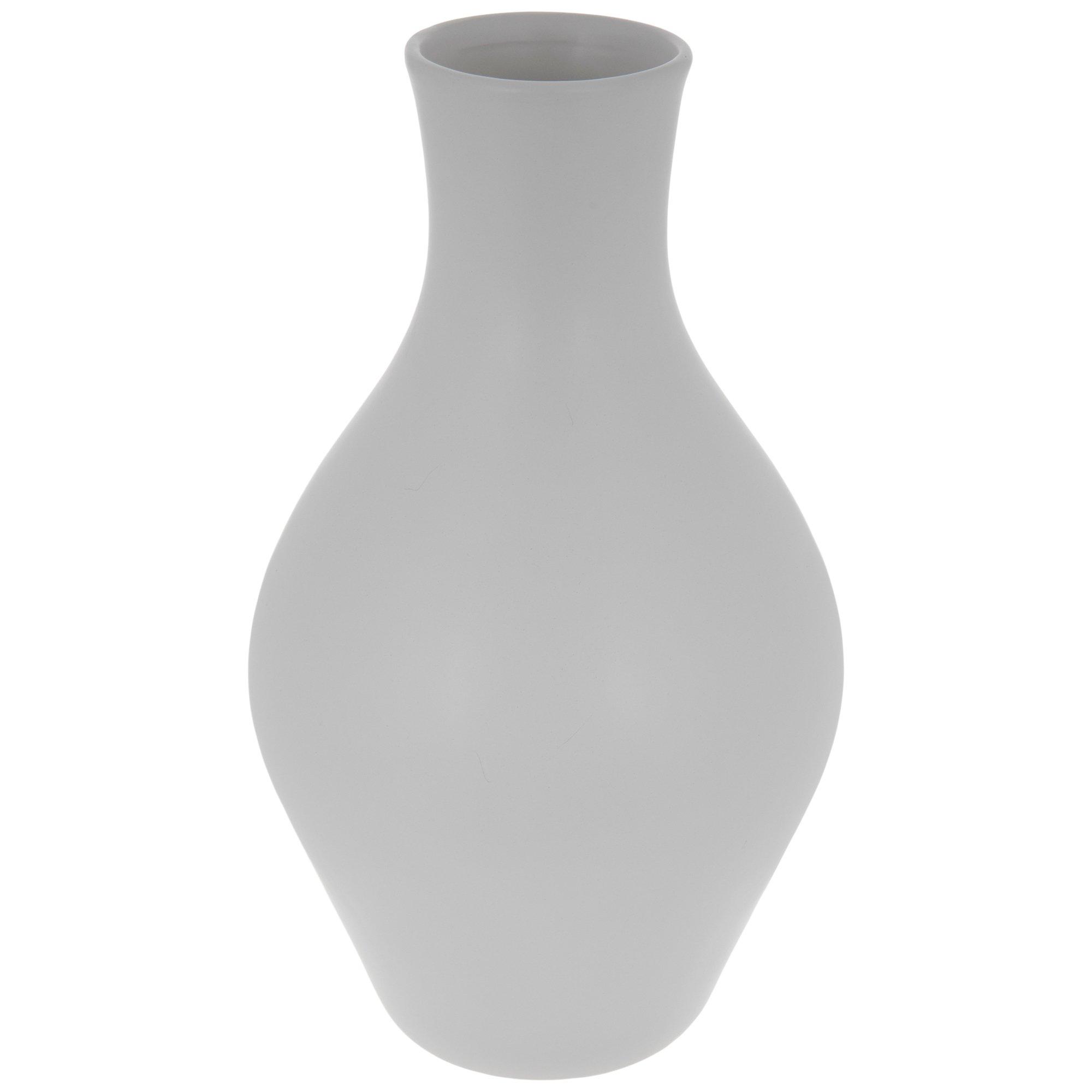 Matte White Curvy Terracotta Vase | Hobby Lobby | 2392488