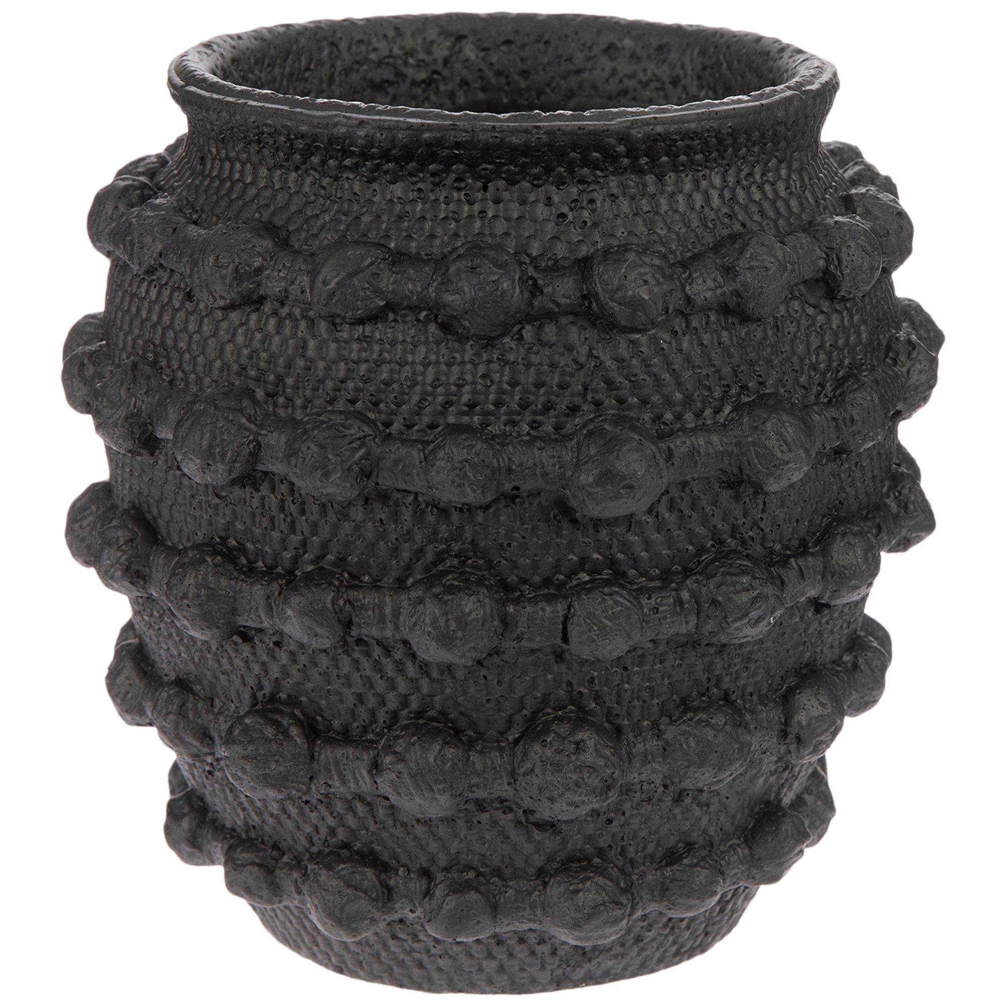 Black Textured Cement Vase Hobby Lobby 2392538