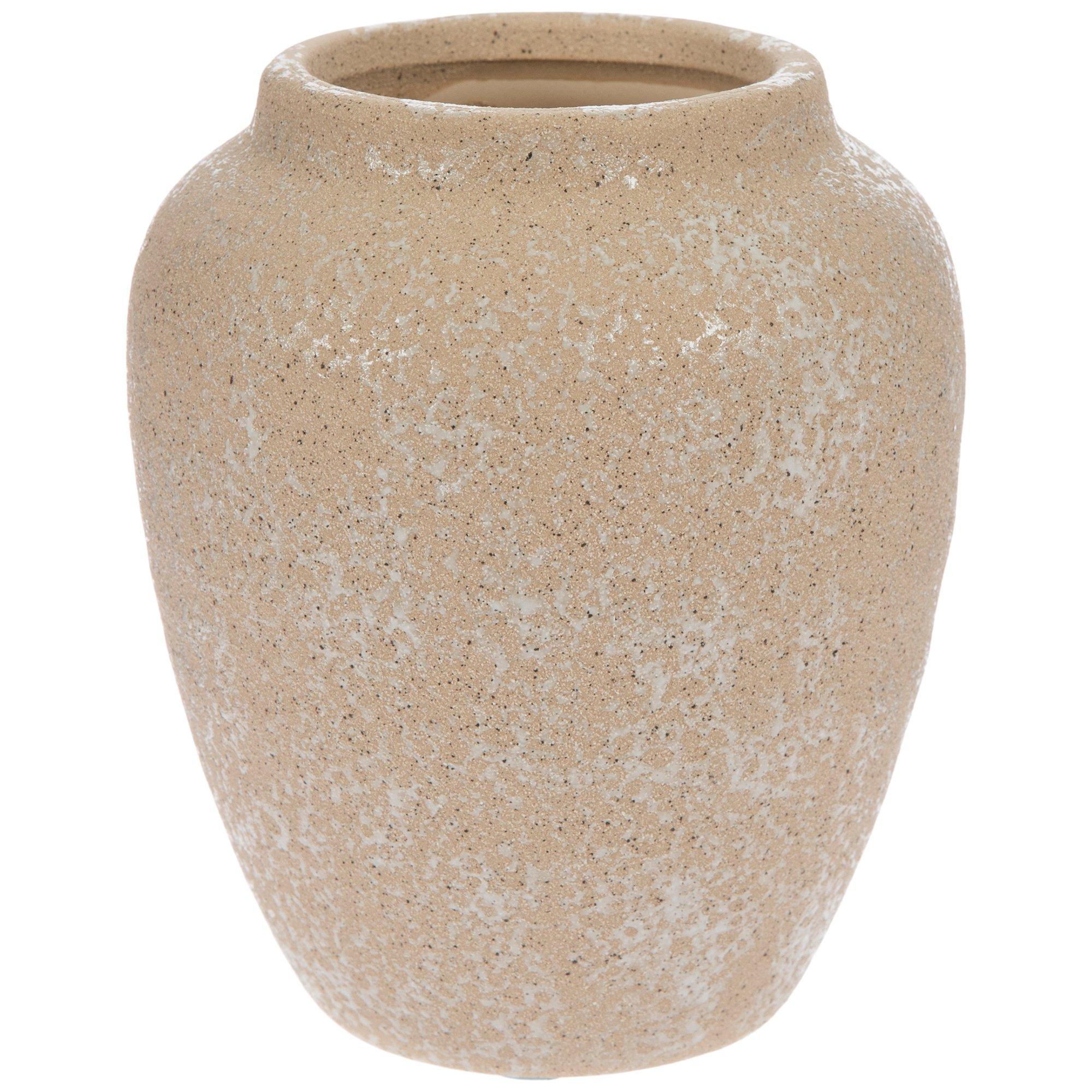 Ceramic Beige & White Vase | Hobby Lobby | 2392579