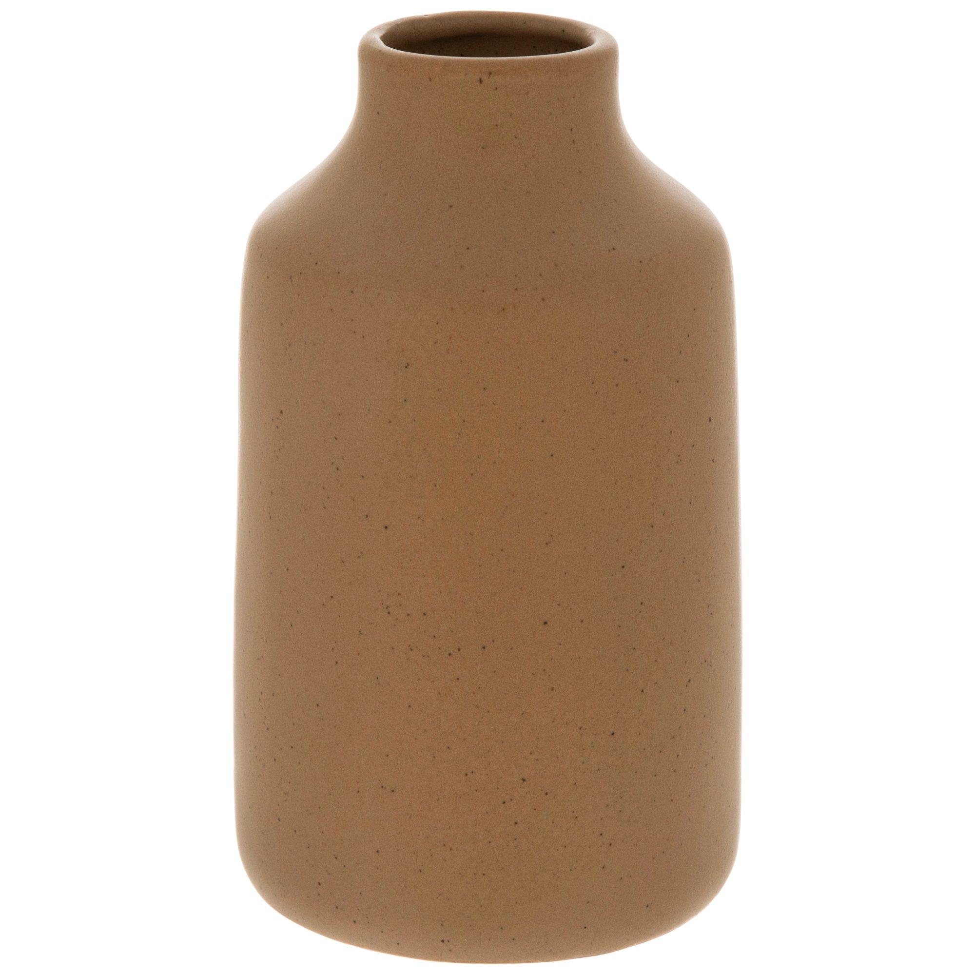 Brown Cylinder Ceramic Vase Hobby Lobby 2392645