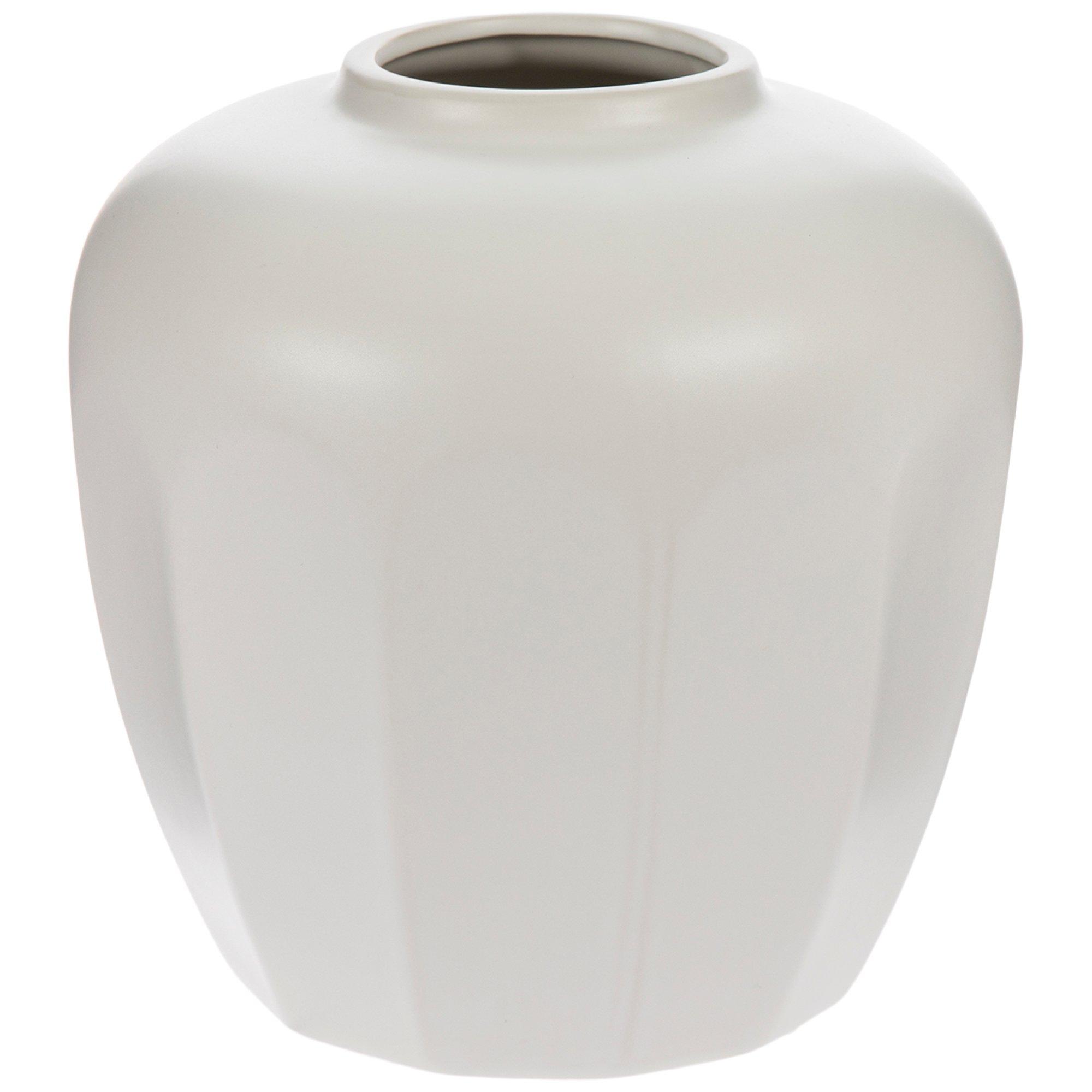 Ceramic Pot With Scalloped Ridges | Hobby Lobby | 2392694